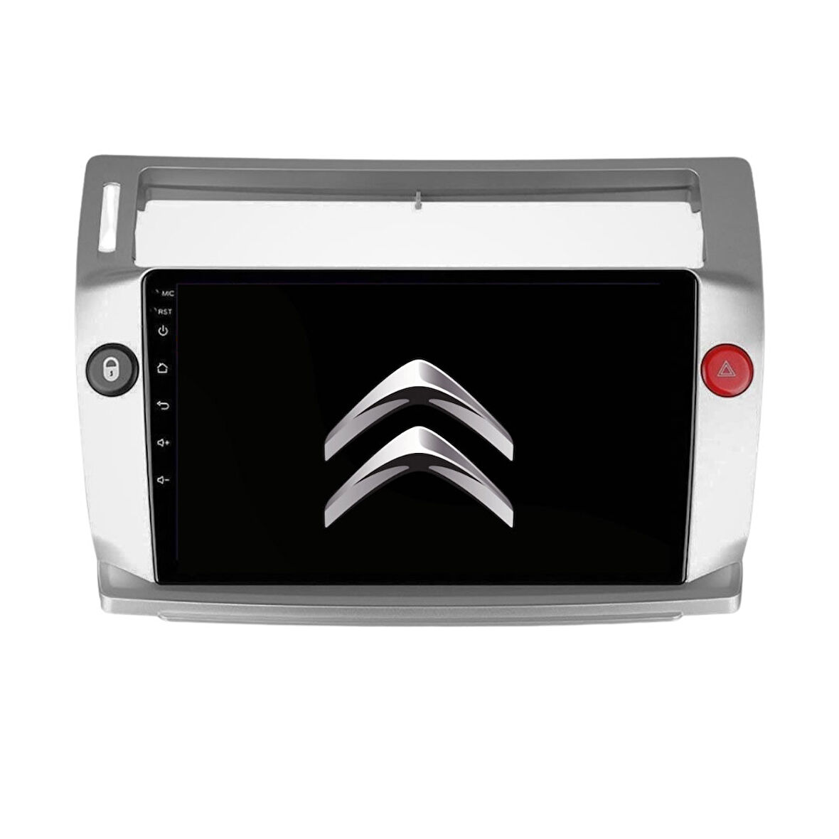 Citroën C4 Ser. - Araç Multimedya Ekran - 6GB 128GB - Old - Silver - 2005 - 2011 - 9 Inch - UPG - MYWAY