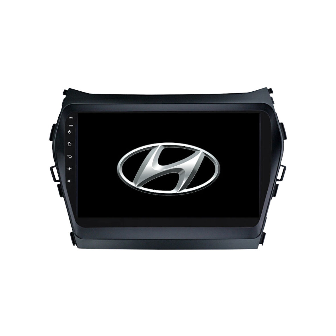 Hyundai Santa Fe - Araç Multimedya Ekran - 6GB 128GB - S - Black - 2013 - 2017 - 9 Inch - UPG - MYWAY