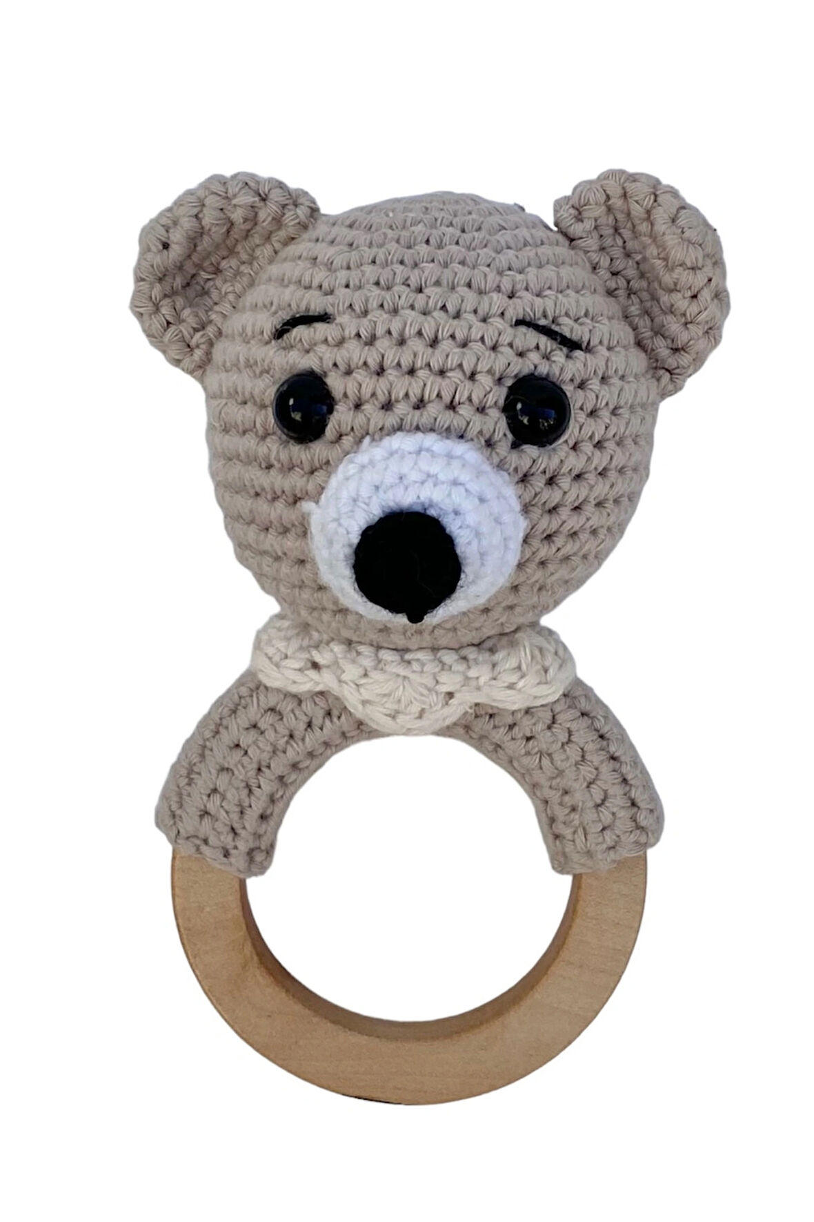Amigurumi Diş Kaşıyıcı Ayıcık