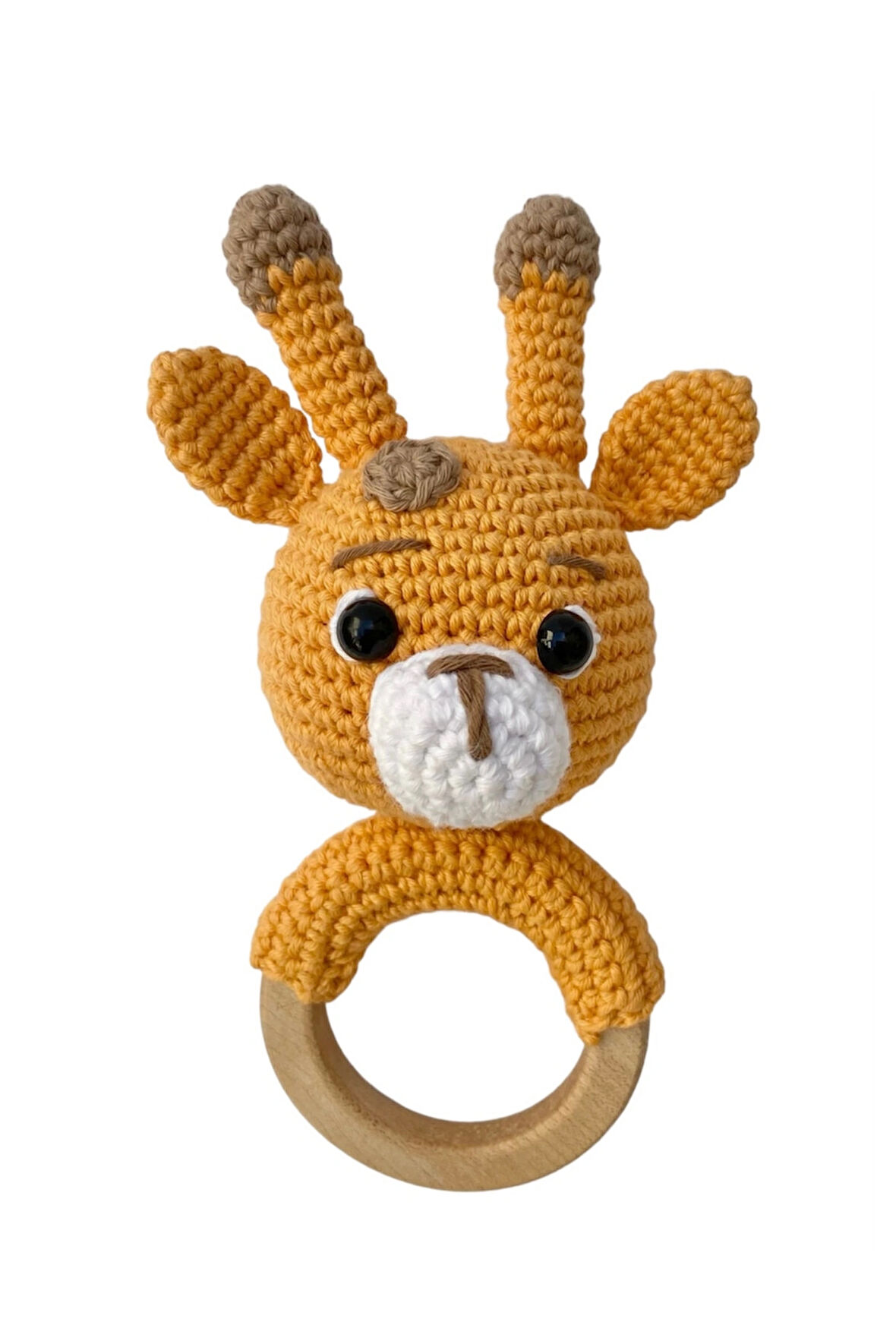 Amigurumi Diş Kaşıyıcı Zürafa