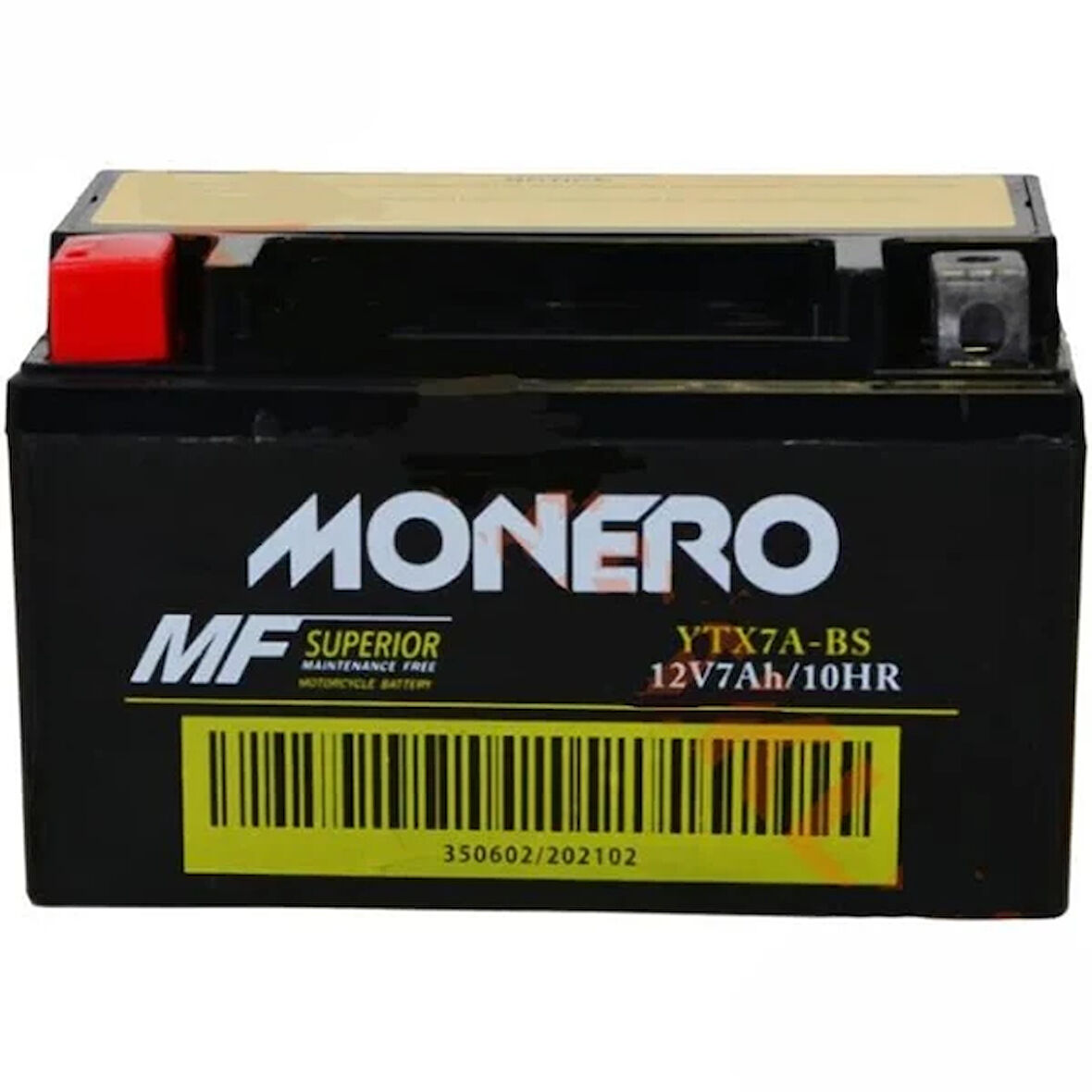 Mondial Fury 110 12 Volt 7 Amper Akü 150*87*94