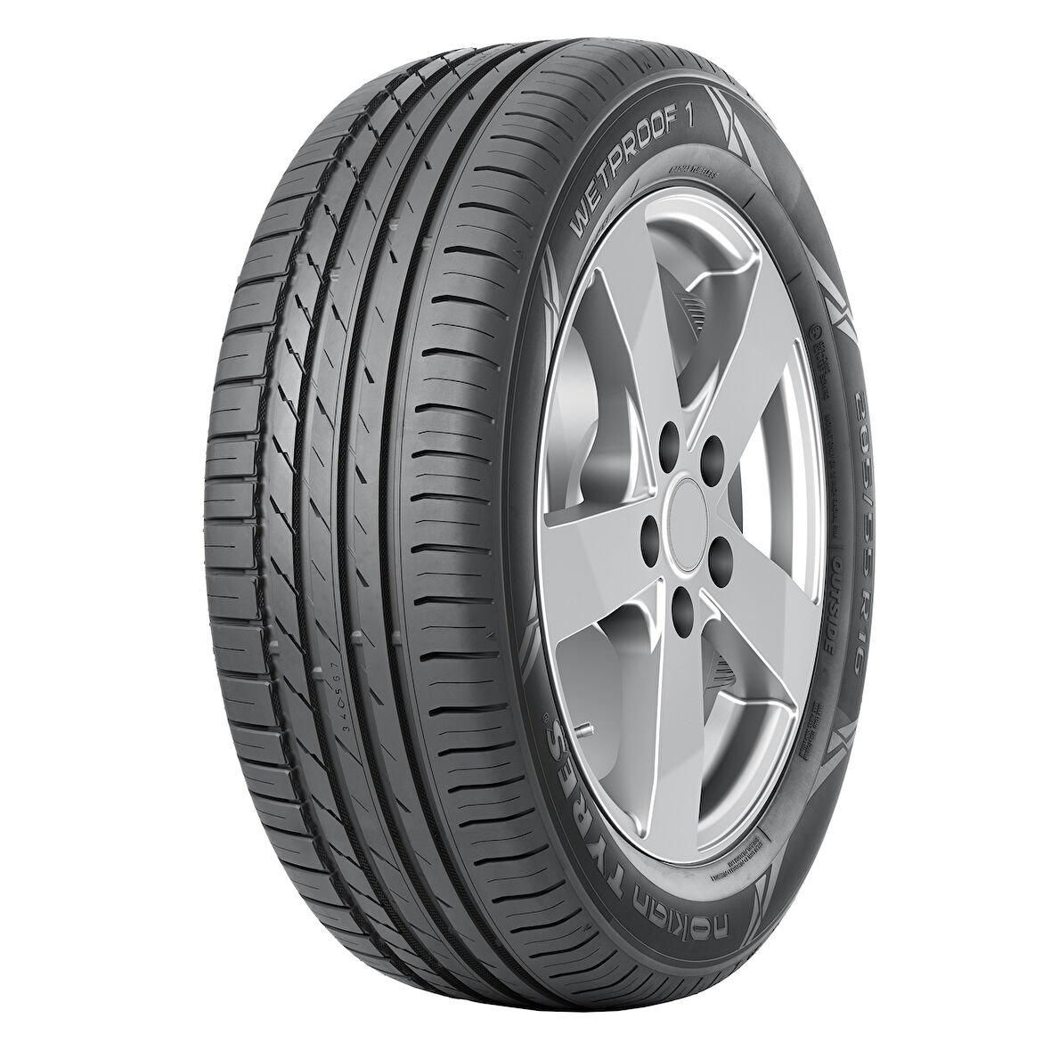 Nokian Tyres 205/55 R16 91V Wetproof 1 Yaz Lastiği ( Üretim Yılı: 2025 )