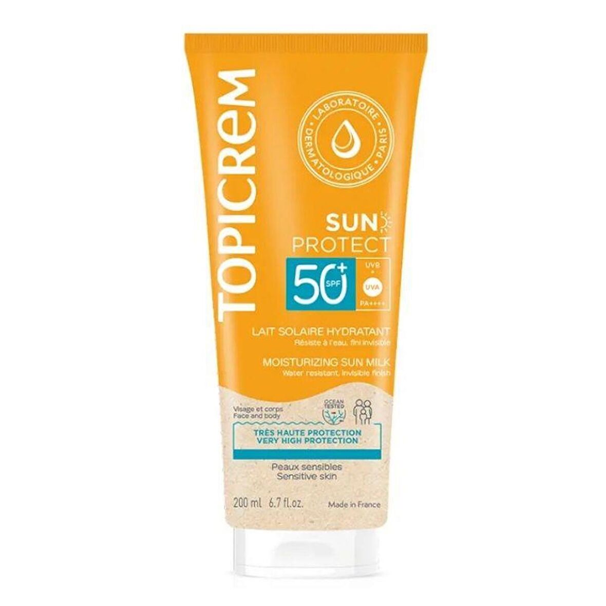 Topicrem Sun Protect Moisturizing Milk SPF50 200 ml