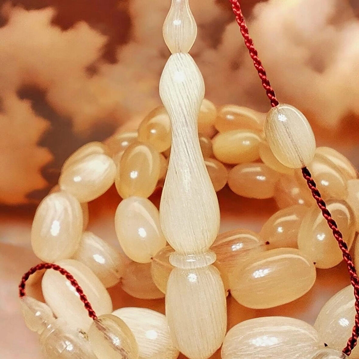 Badem Model Koç Boynuzu Tesbih 