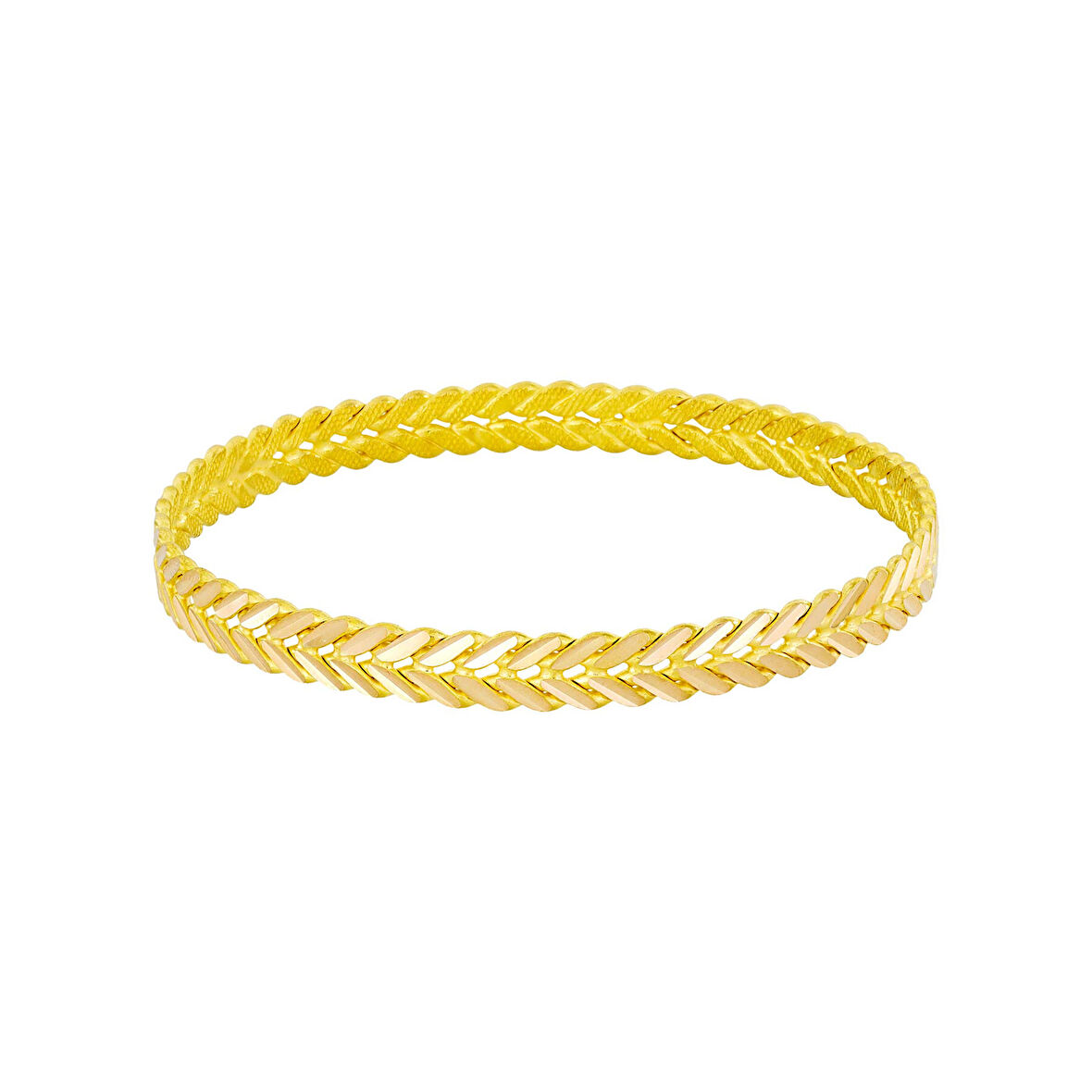 26 gr(gram) 22 Ayar İşçiliksiz Başak Bilezik 