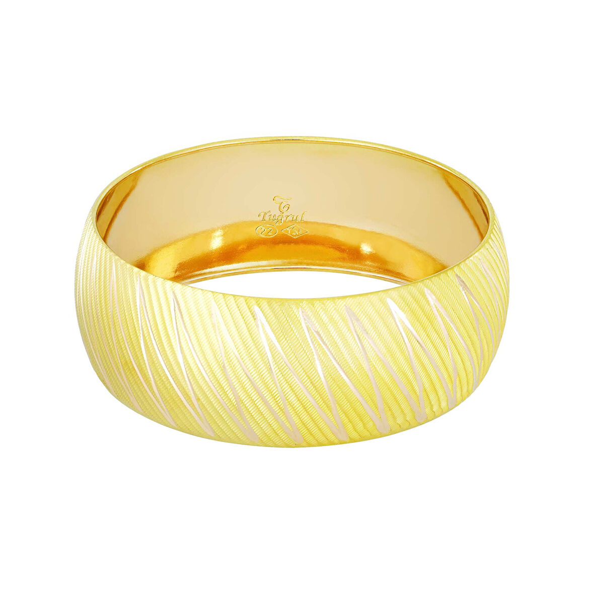 20 gr(gram) 20 mm 22 Ayar İşçiliksiz Bilezik