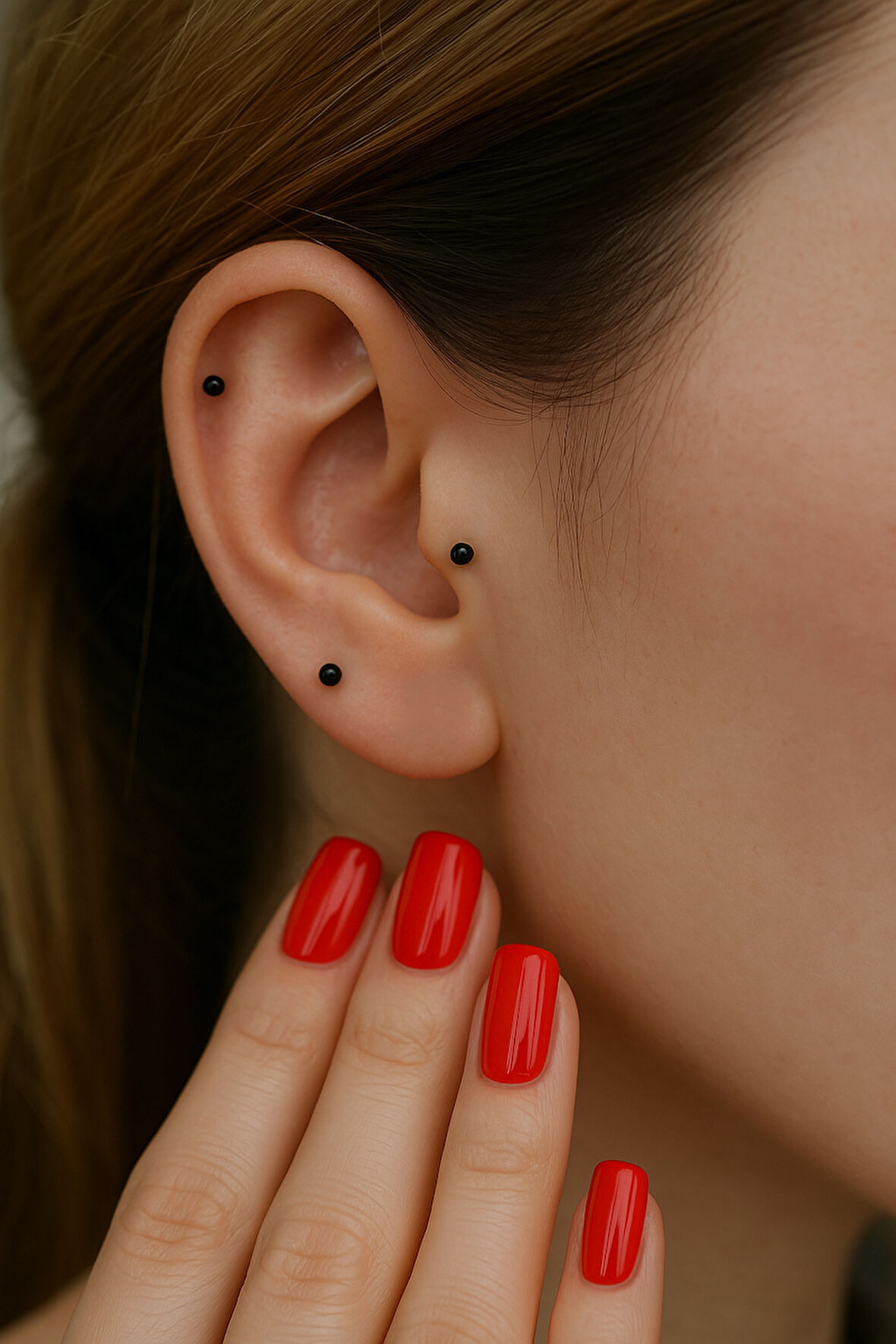 2 mm Mini Toplu Çelik Piercing – Tragus Helix Lob Dil ve Dudak Uyumlu | 316L Paslanmaz