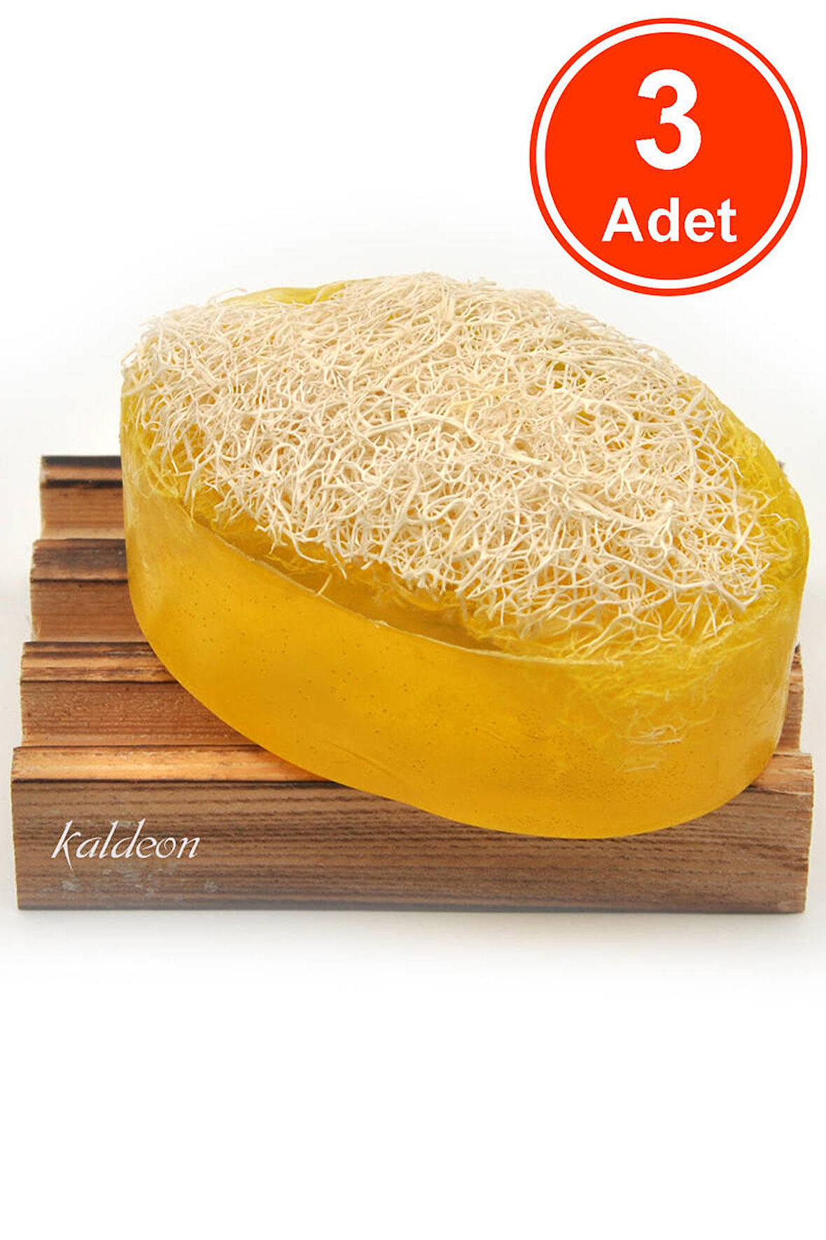 Kabak Lifli El Yapımı Doğal Bıttım Sabunu 120 G x 3 Adet