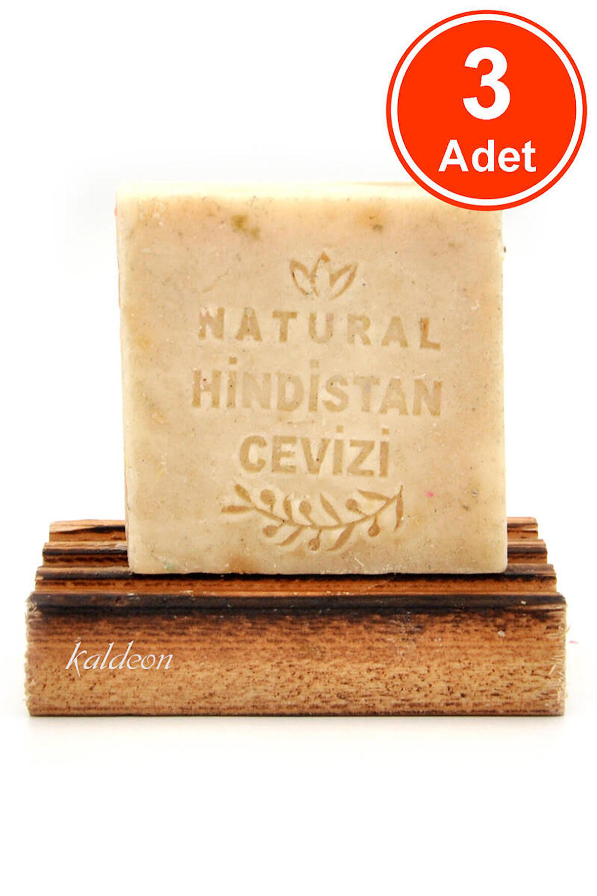 Hindistan Cevizi Yağı Sabunu El Yapımı Doğal 120 G x 3 Adet