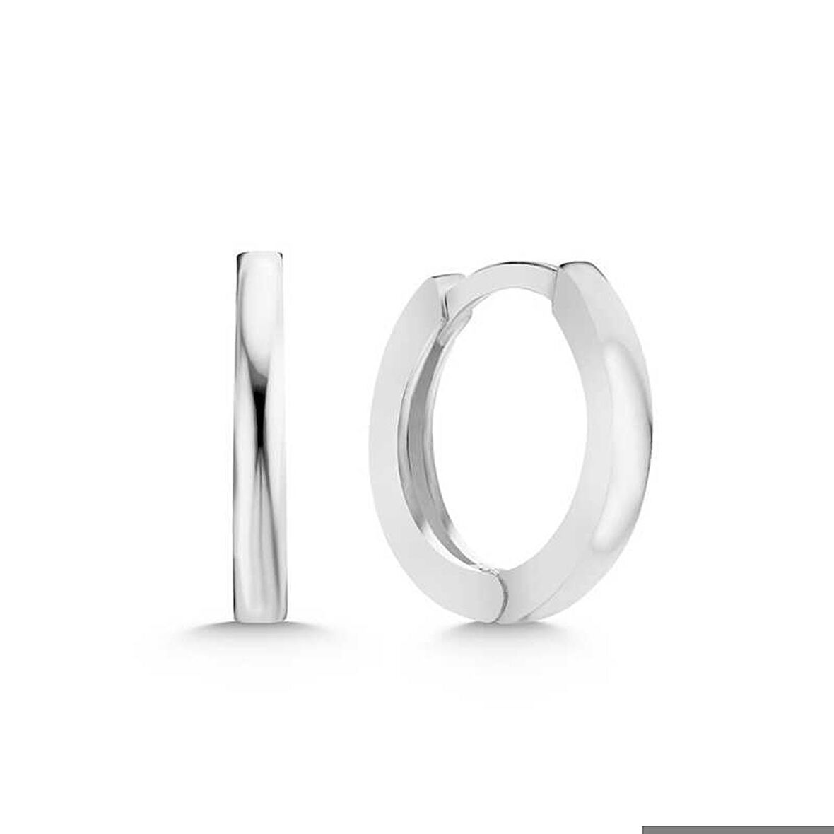 Gümüş Halka Kadın Küpe