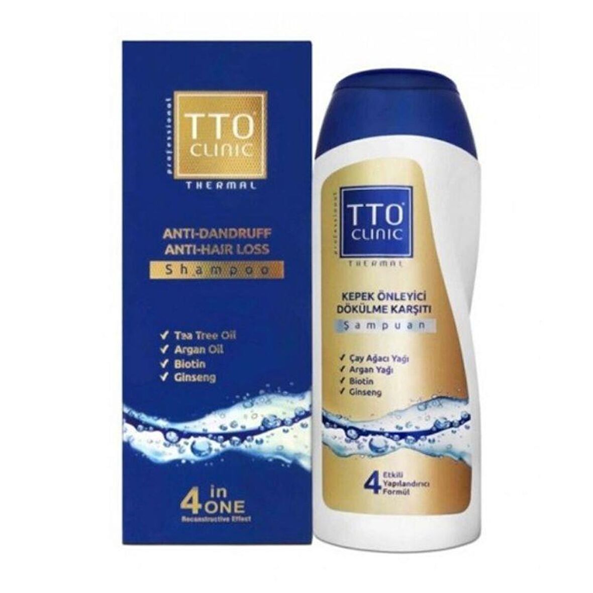 Tto Clinic Kepek-Dökülme Karşıtı Şampuan 400 Ml