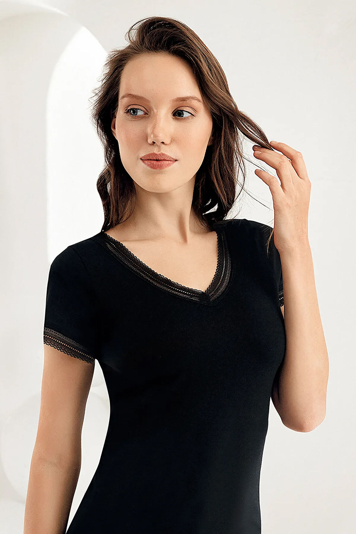 Kısa Kollu Kadın Body Tmb1058-sh