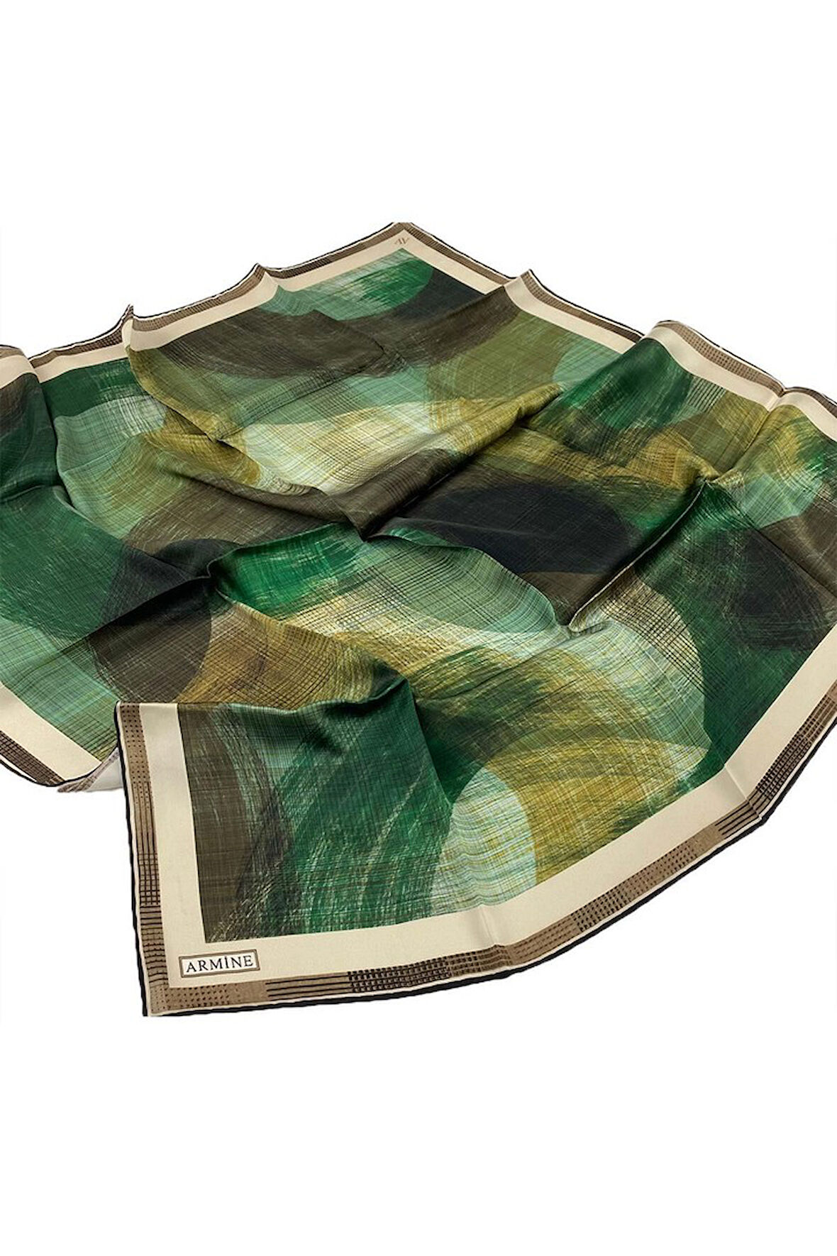 Armine İpek Eşarp 8830D-31 - Nostalji İpek Twill