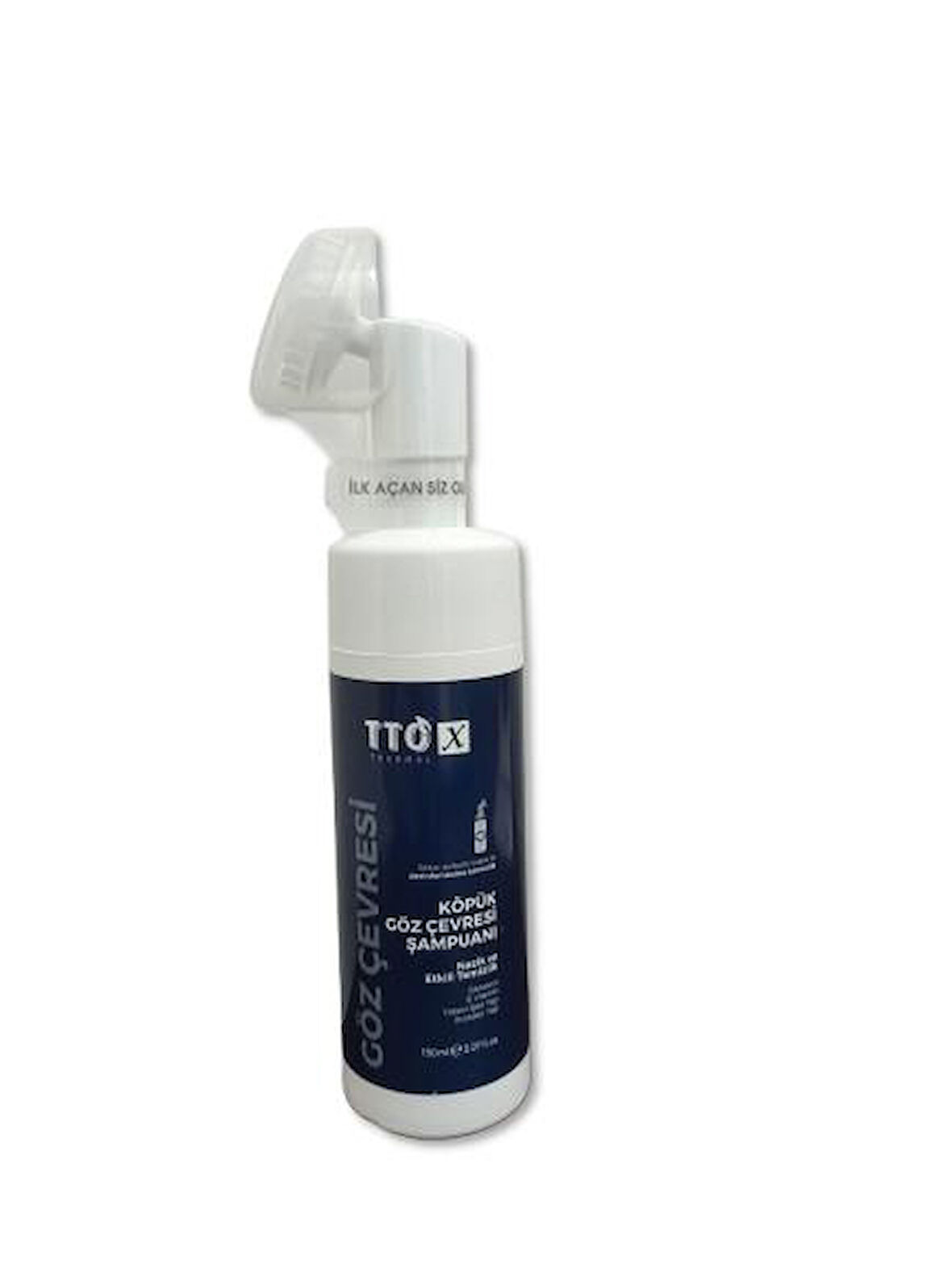 TTO X Aplikatörlü Köpük Göz Çevresi Şampuanı 150ml