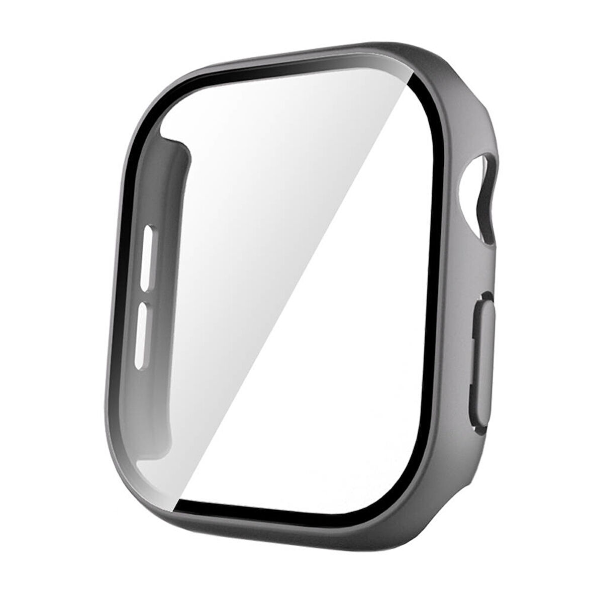 Apple Watch Serisi 10 42mm Sert PC Kasa ve Ekran Koruyucu Zore Watch Gard 35