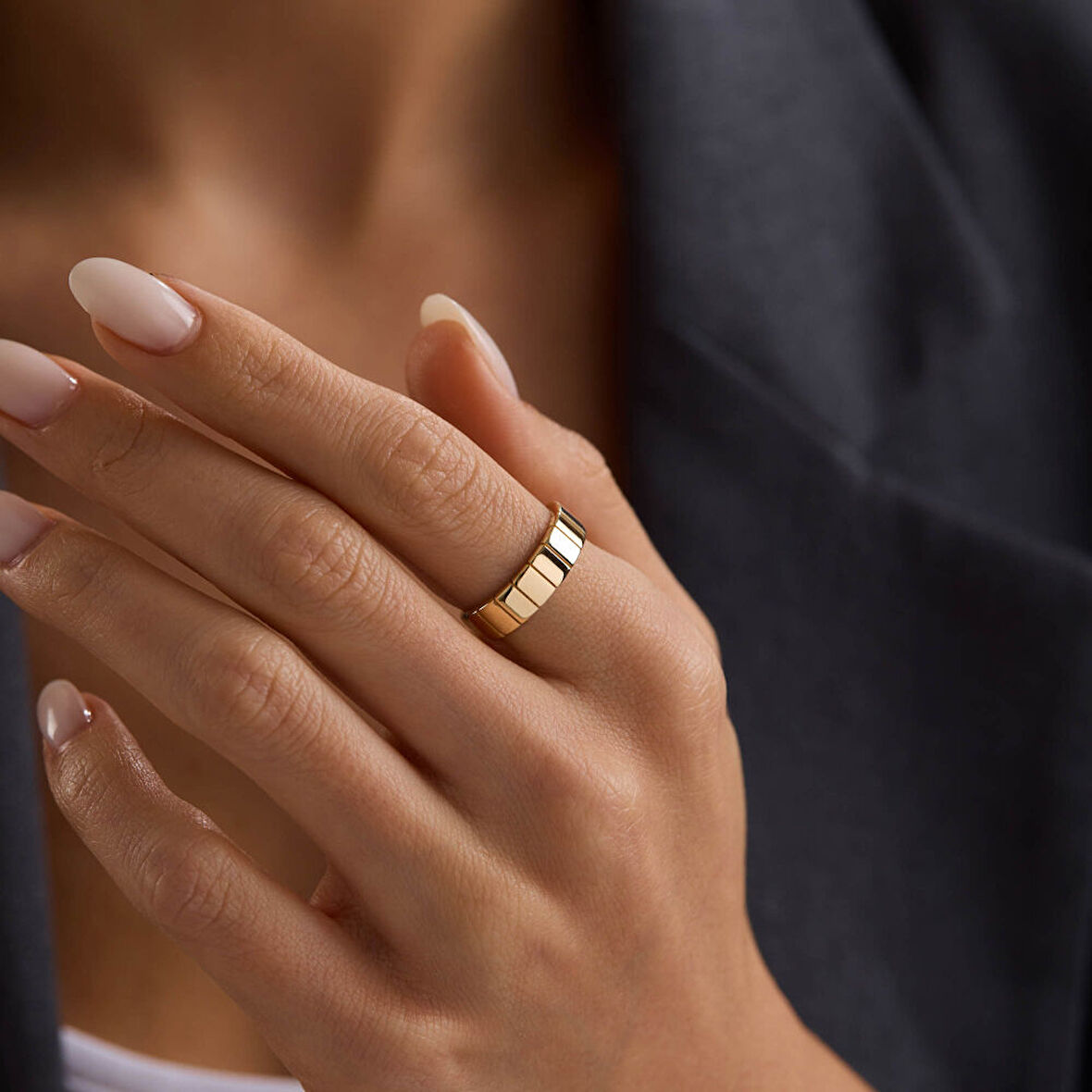 Pure Shine Altın Yüzük 