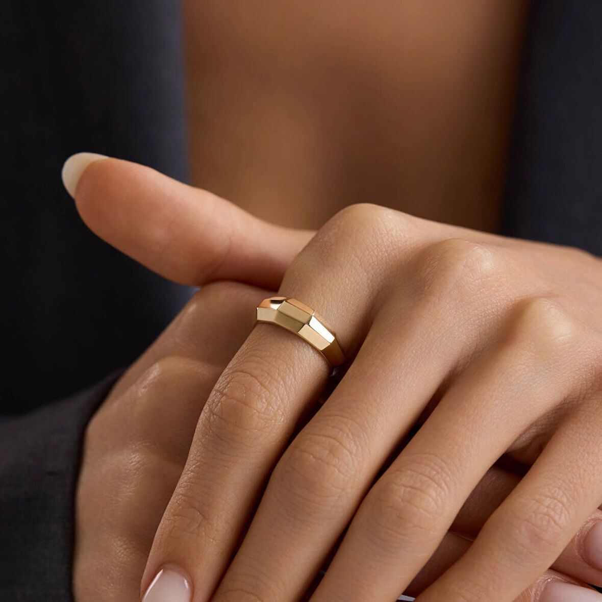 Golden Touch Altın Yüzük 