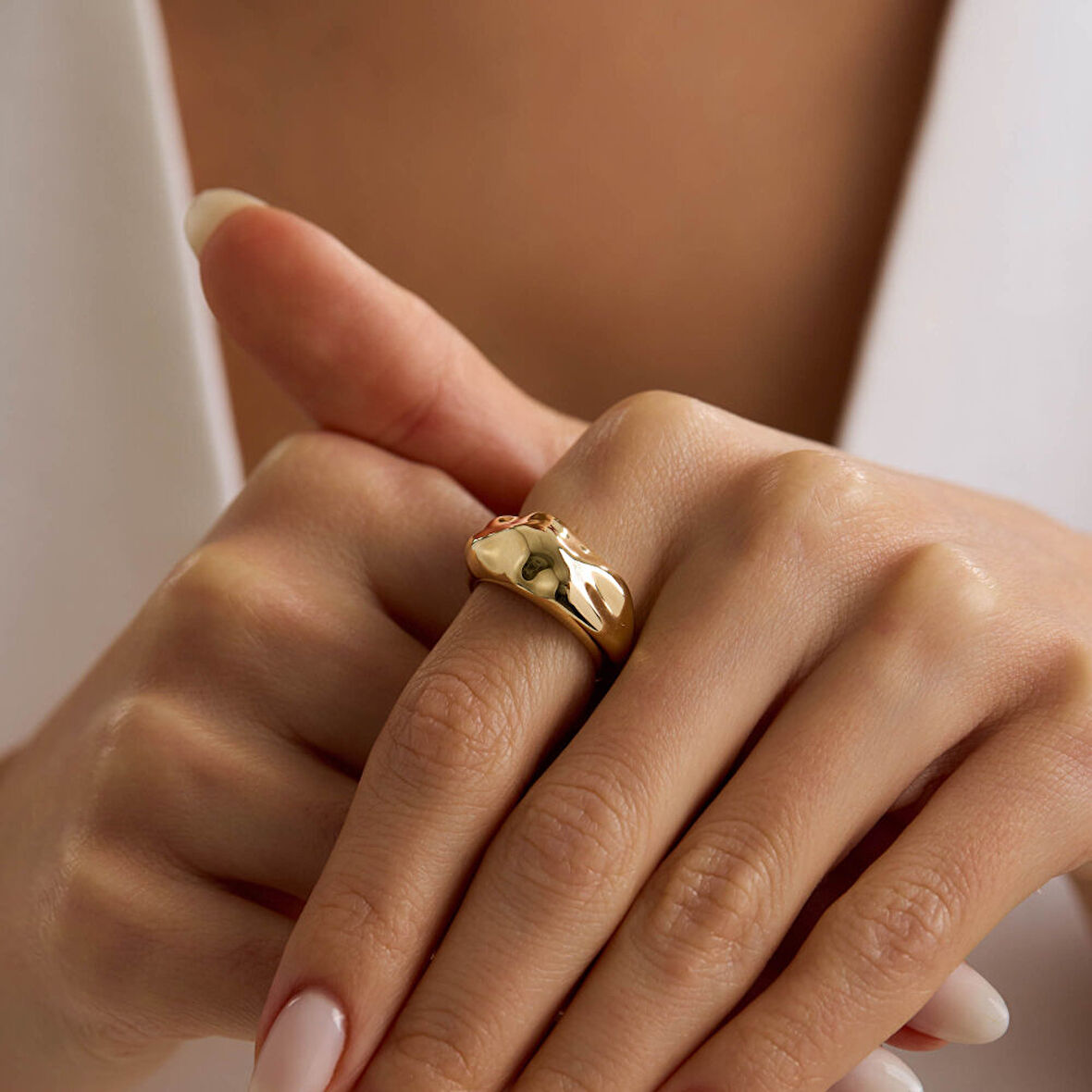 Golden Birth 14 Ayar Altın Yüzük