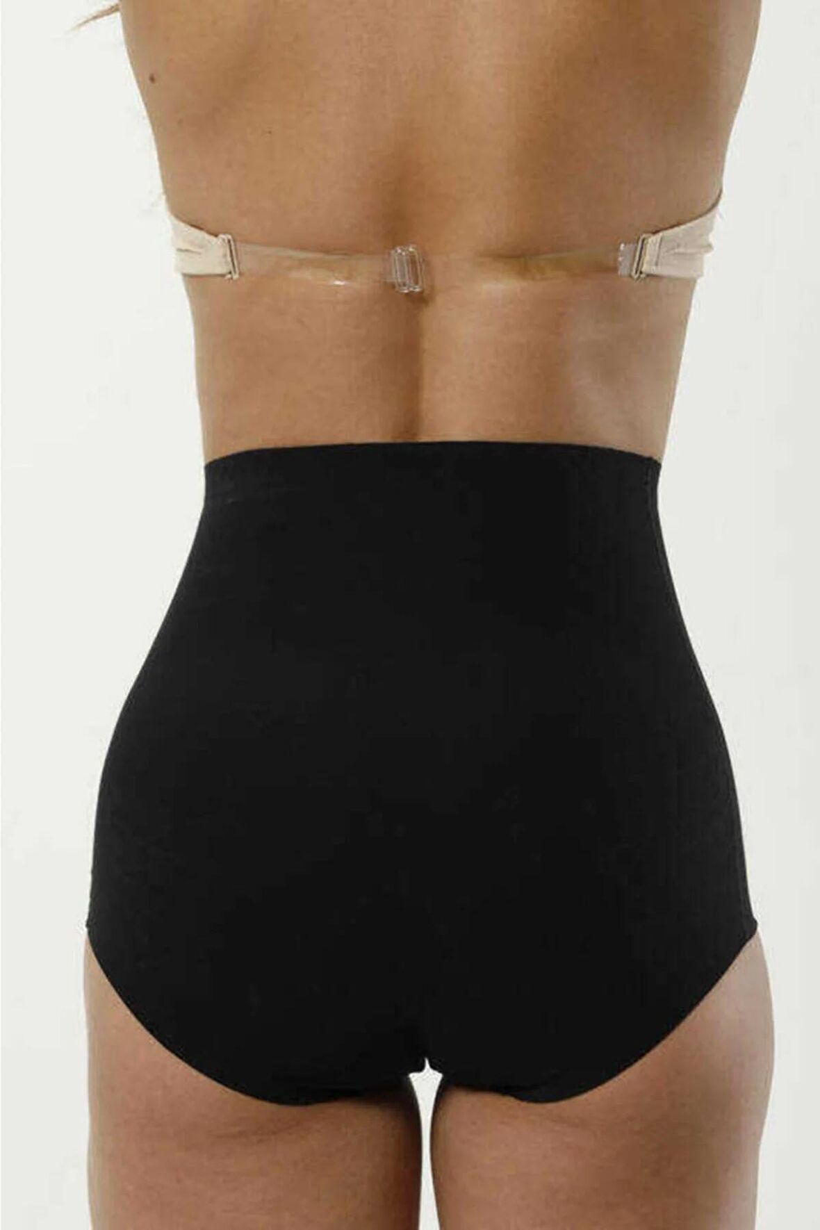 Kadın Siyah Lazer Kesim Slip Korse 2005