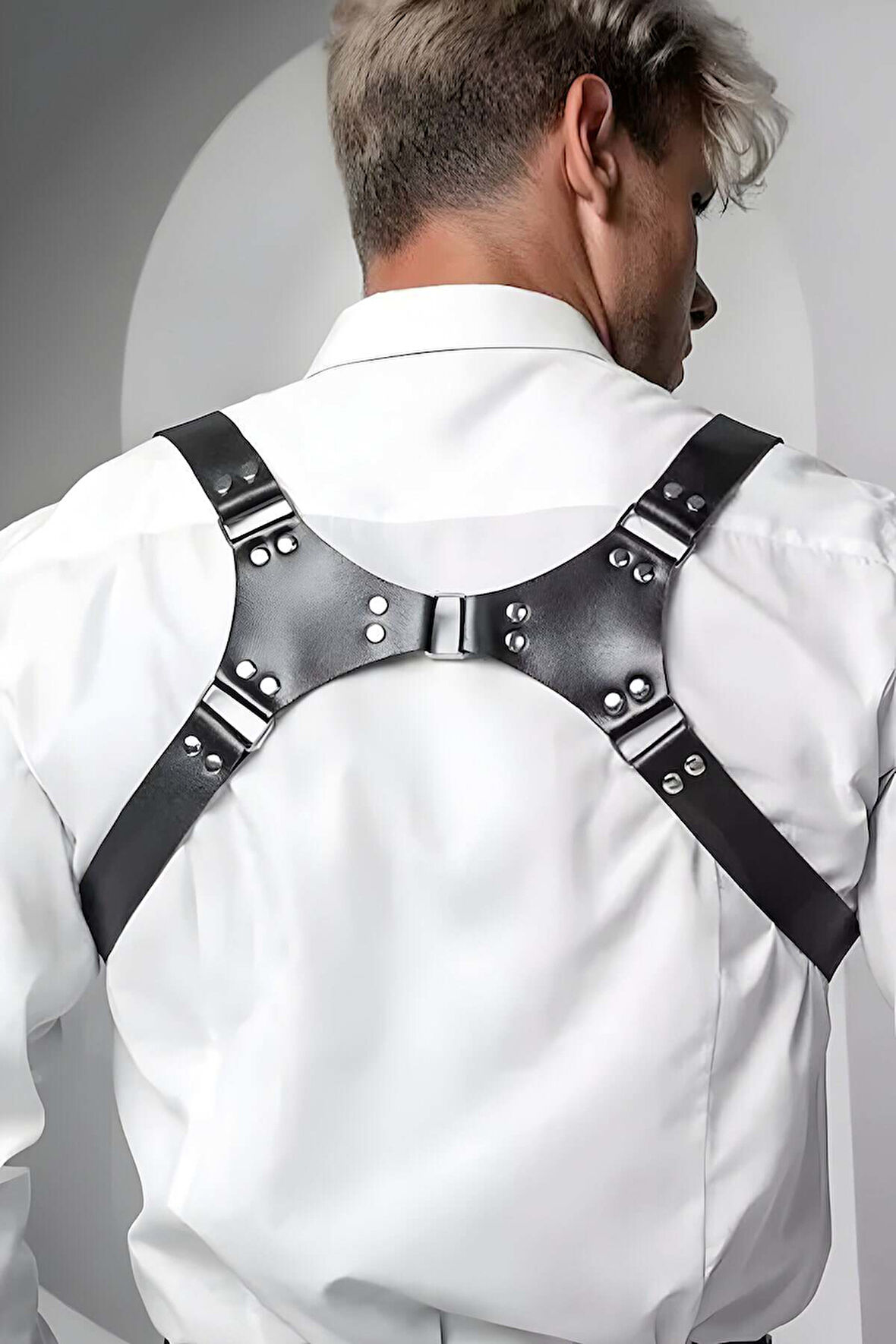 Erkek Harness Kemer, Erkek Gömlek Kemeri, Erkek T-Shirt Kemeri - APFTM208