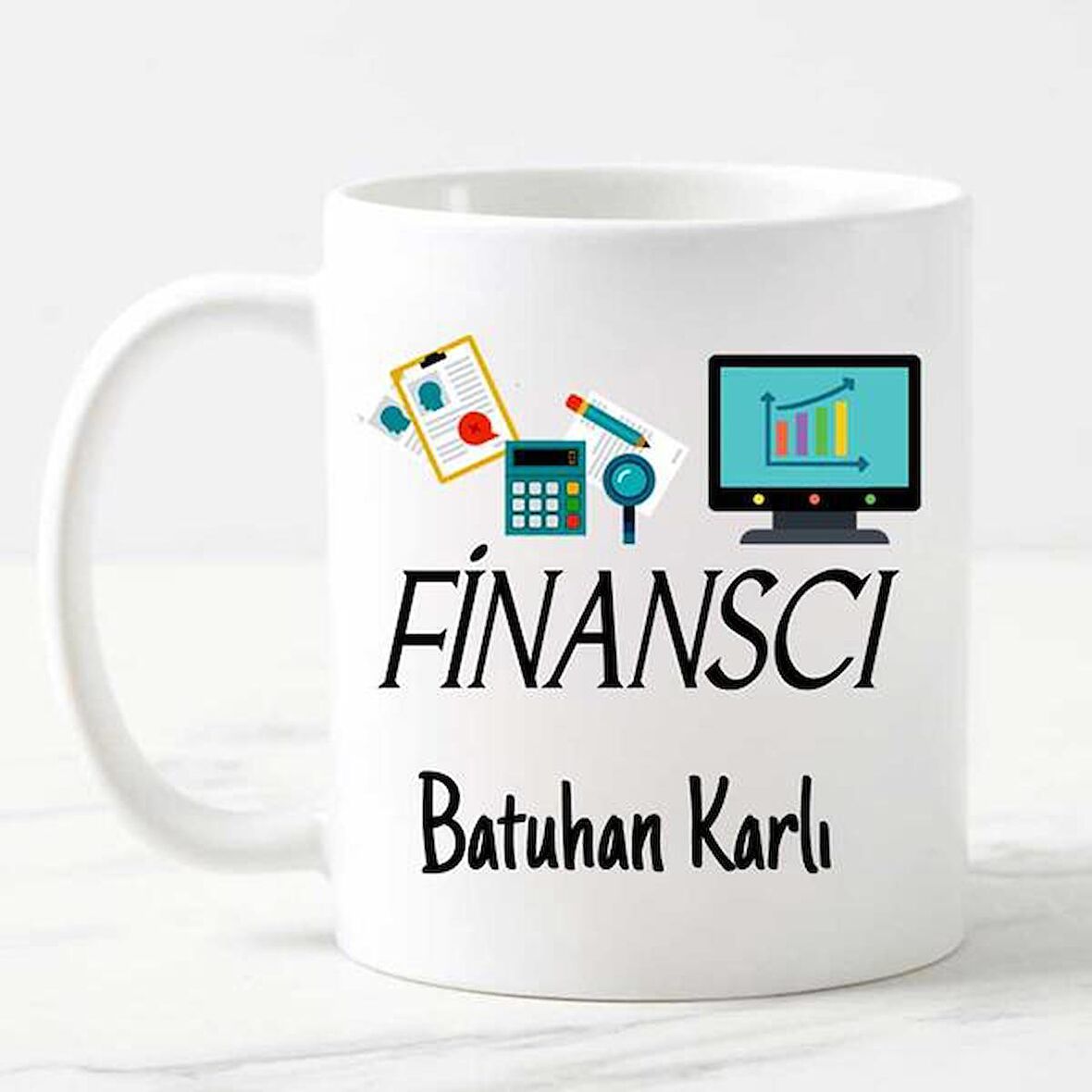 Finanscıya Hediye Kupa Bardak