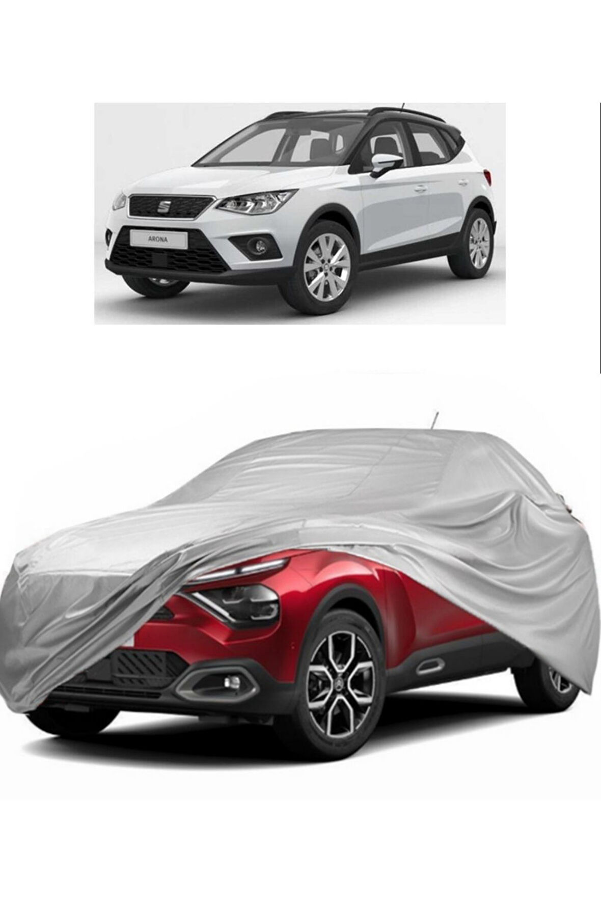 Seat Arona Uyumlu Miflonlu Oto Branda Premium Kalite Araba Brandası