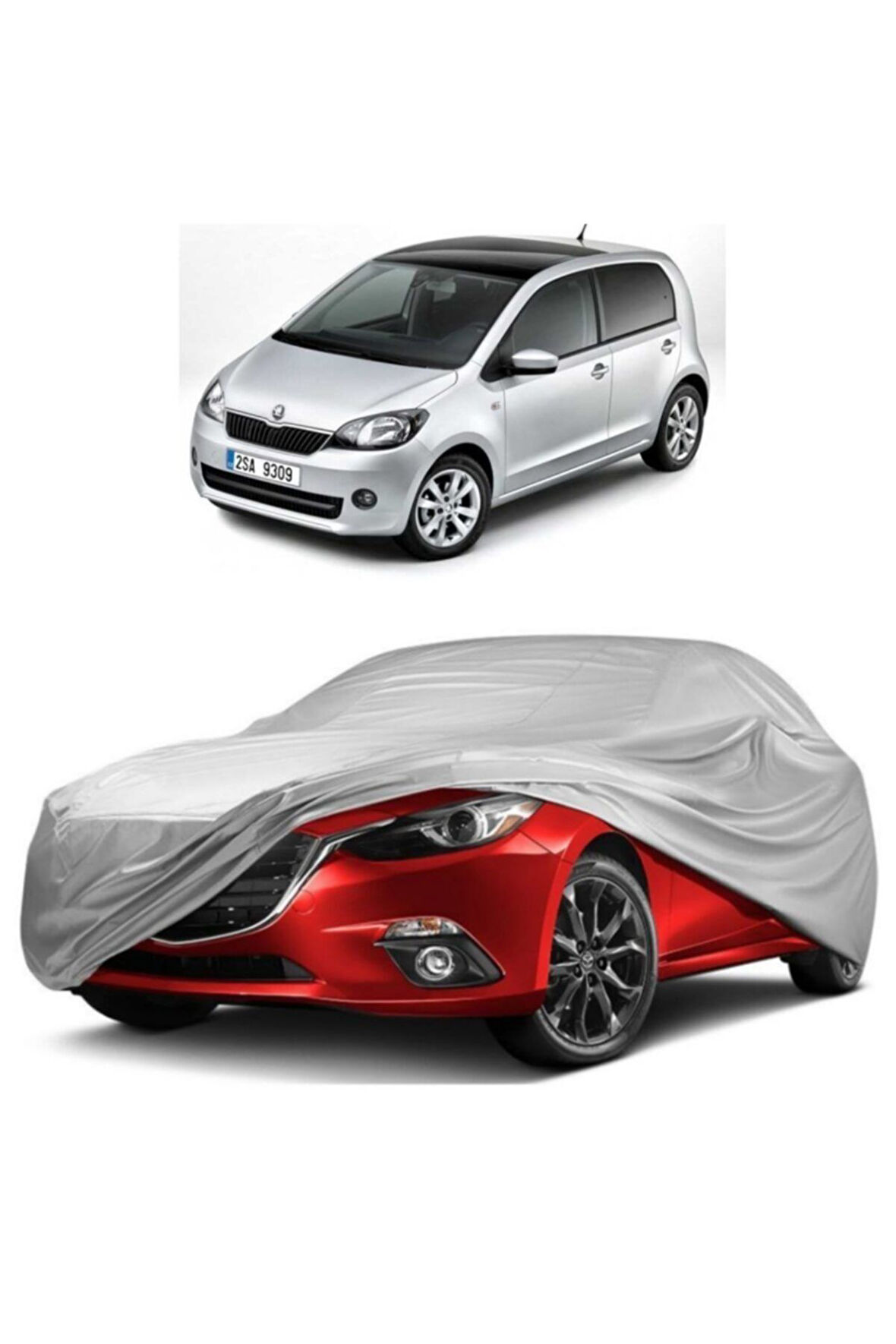 Skoda Citigo Araba Brandası Miflonlu Branda Oto Çadır Örtü