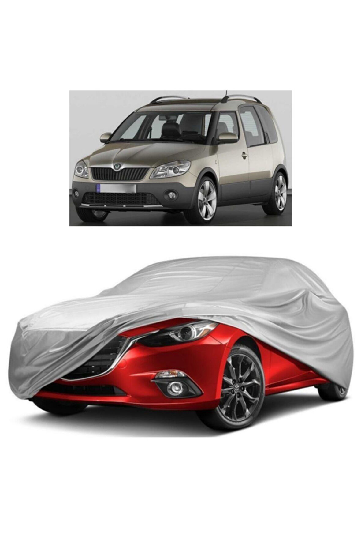 Skoda Roomster Araba Brandası Miflonlu Branda Oto Çadır Örtü