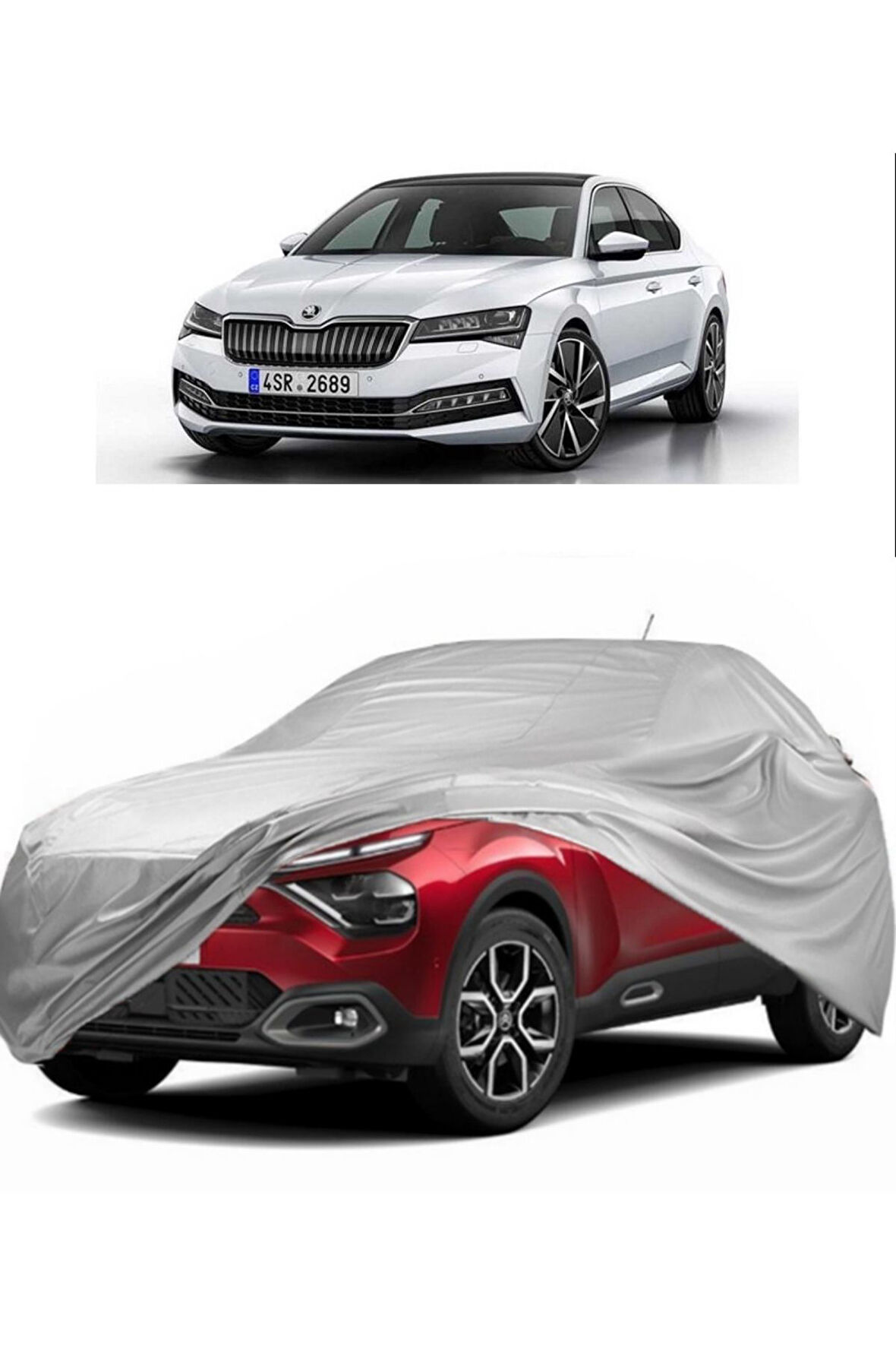 Skoda SuperB Uyumlu Miflonlu Oto Branda Premium Kalite Araba Brandası