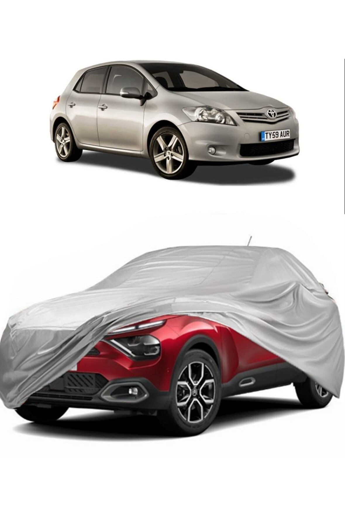 Toyota Auris Uyumlu Miflonlu Oto Branda Premium Kalite Araba Brandası (2007-2012)