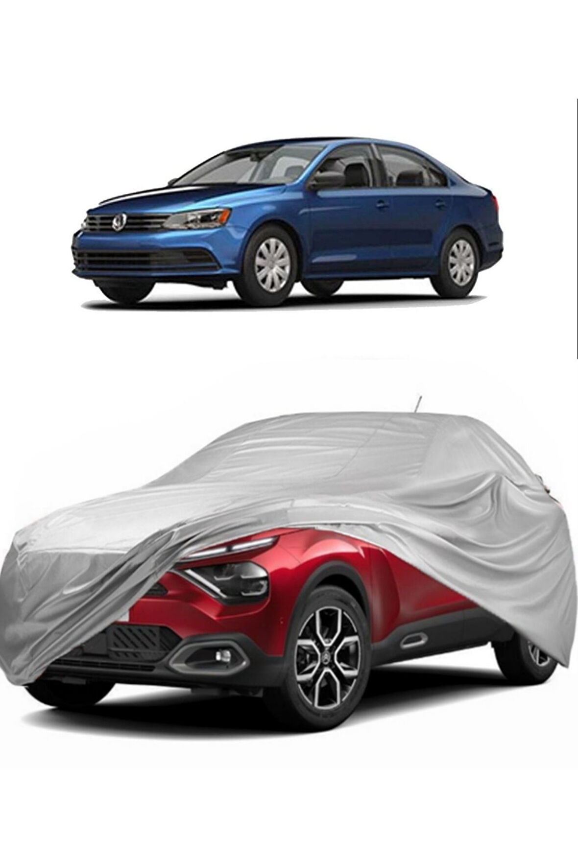 Volkswagen Jetta Uyumlu Miflonlu Oto Branda Premium Kalite Araba Brandası (2012-2021)