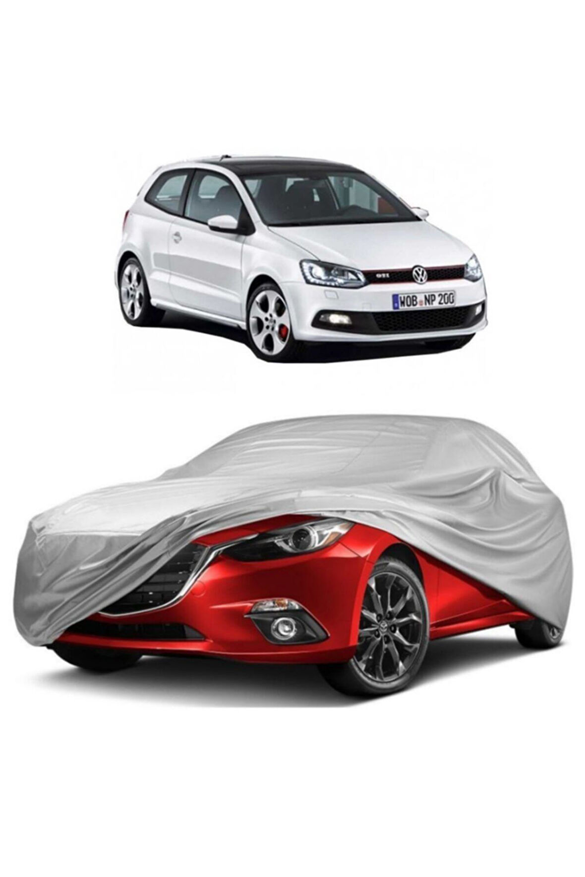 Volkswagen Polo Hb Araba Brandası Miflonlu Branda Oto Çadır Örtü