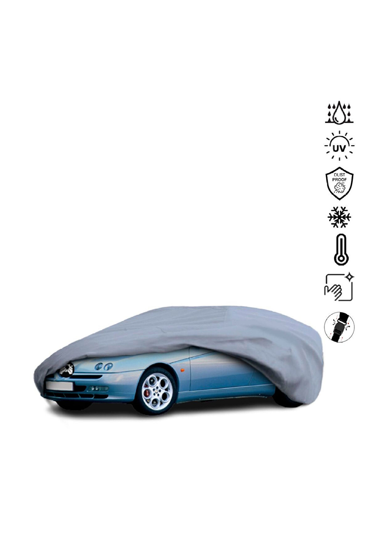 Alfa Romeo Gtv Coupe Oto Branda 1995-2004 Miflonlu Su Geçirmez Oto Branda Uv Koruyuculu