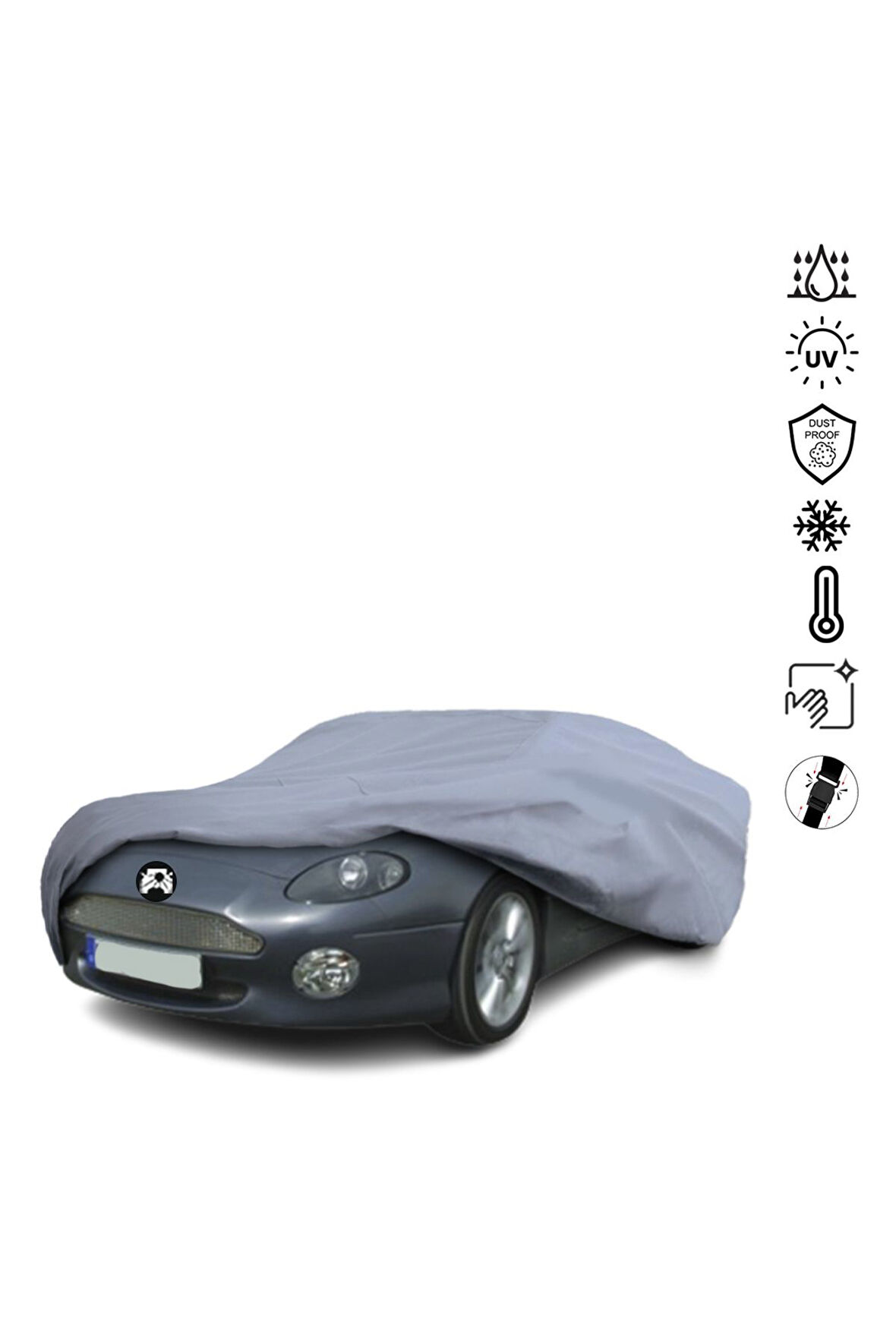 Aston Martin Db7 Gt Coupe 2000-2004 Araba Brandası Miflonlu Su Geçirmez Dış Ortam Araba Brandası