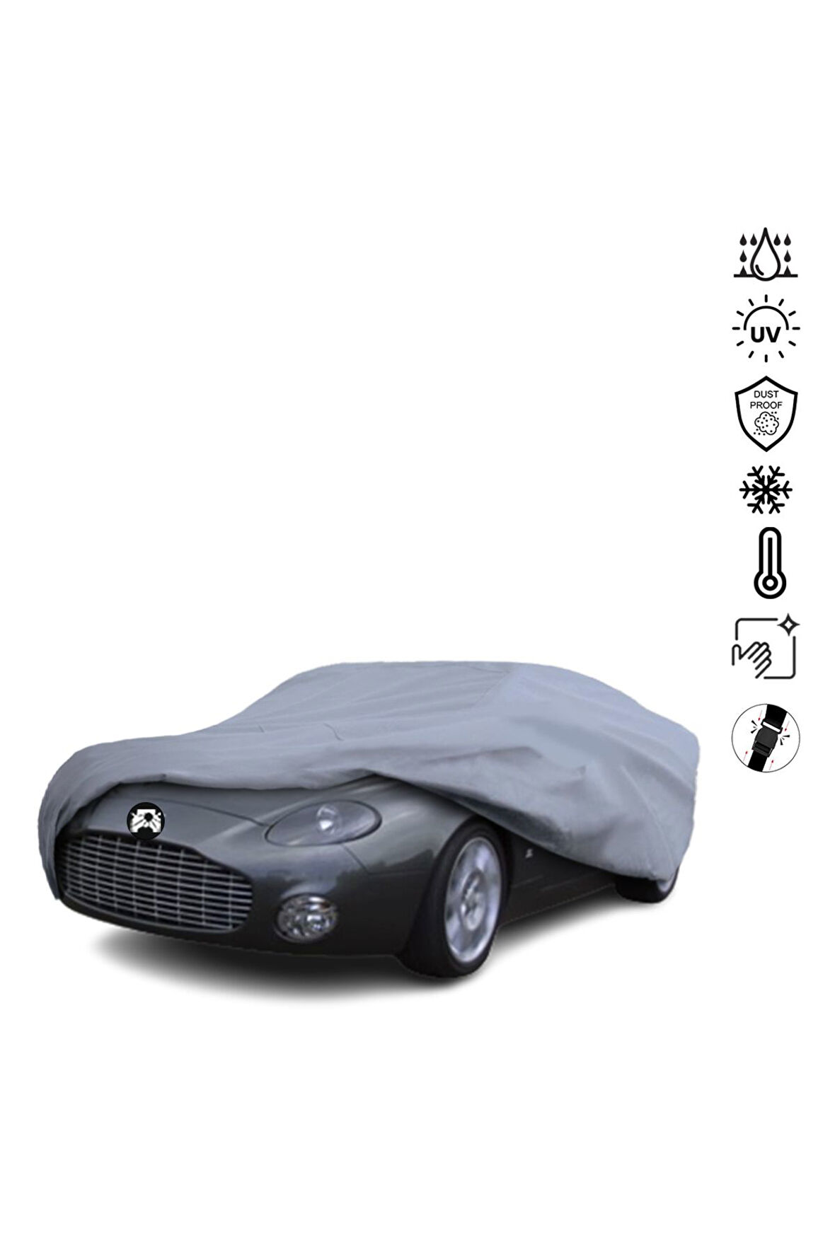 Aston Martin DB7 Zagato Coupe 2003-2003 Araba Brandası Miflonlu Su Geçirmez 4 Mevsim Araba Brandası