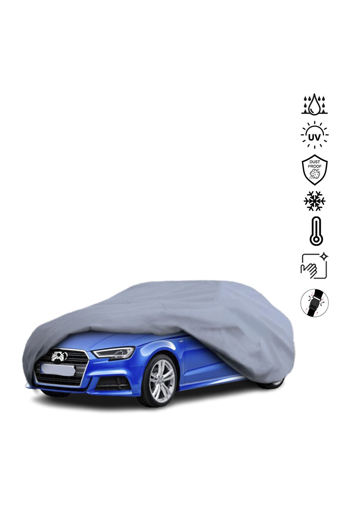 Audı A3 Cabrıo-coupe (2016-) Araba Brandası Miflonlu Su Geçirmez Araba Brandası Uv Koruyuculu