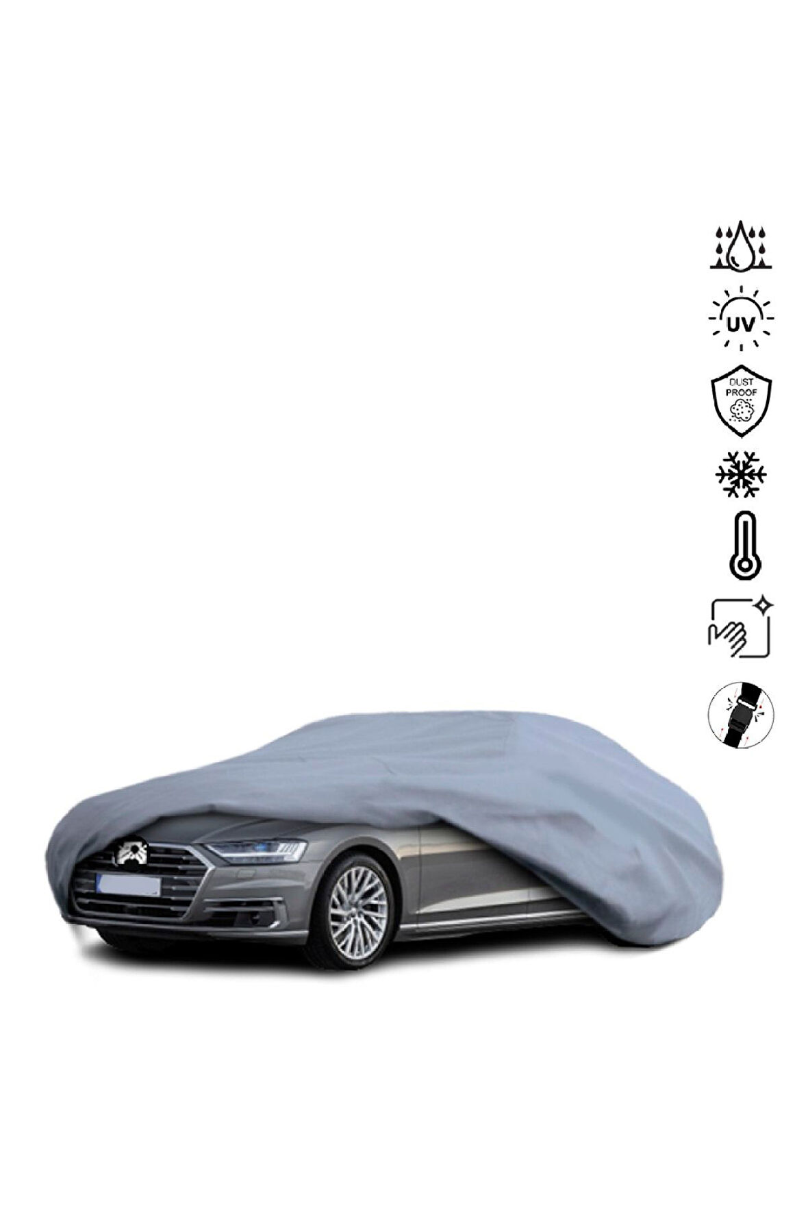 Audı A8 D5 Sedan (2021-) Miflonlu Su Geçirmez Oto Branda Uv Koruyuculu