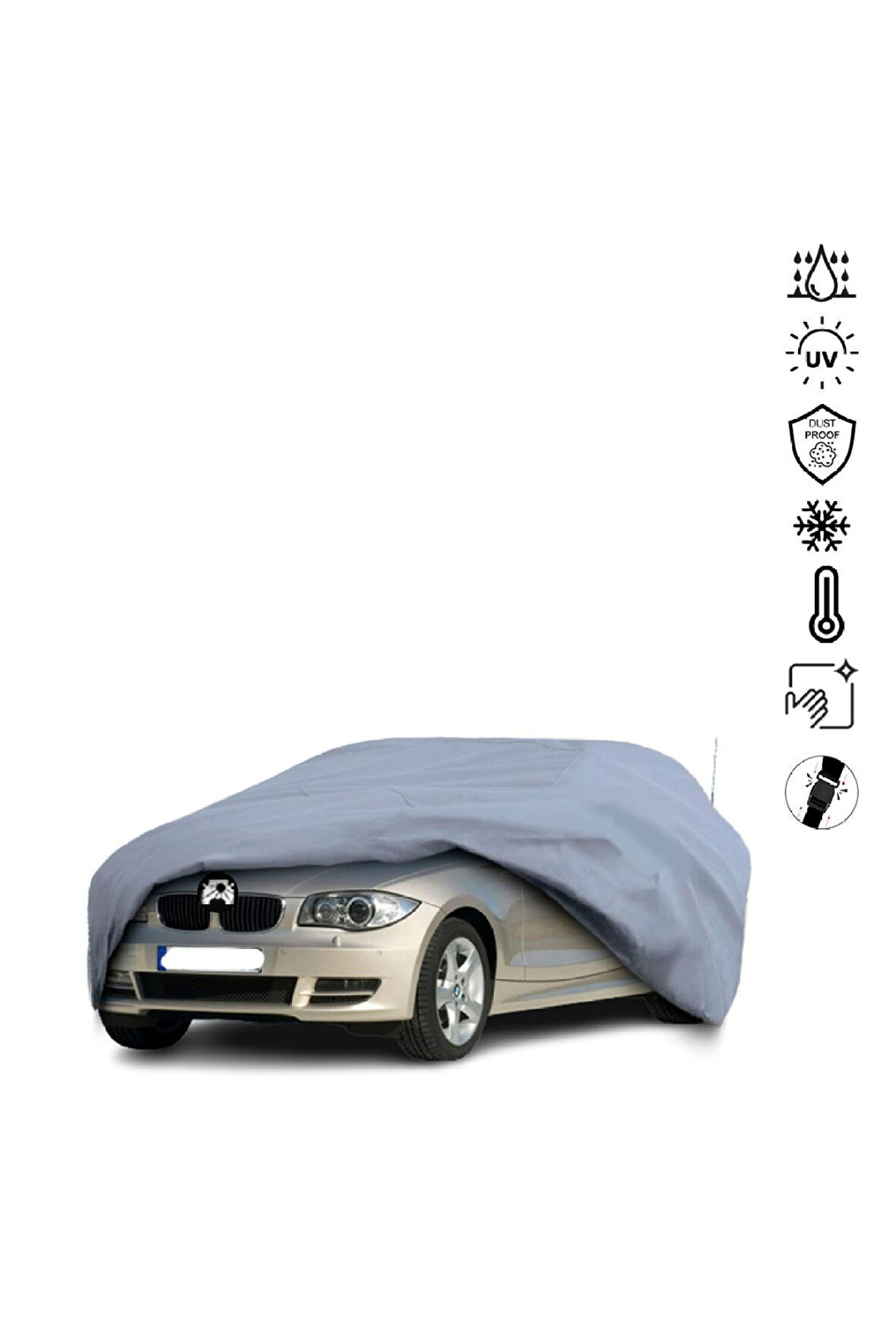 Bmw 1 Serisi E87 E88 Hatchback (2004-2011) Miflonlu Su Geçirmez Oto Branda Uv Koruyuculu