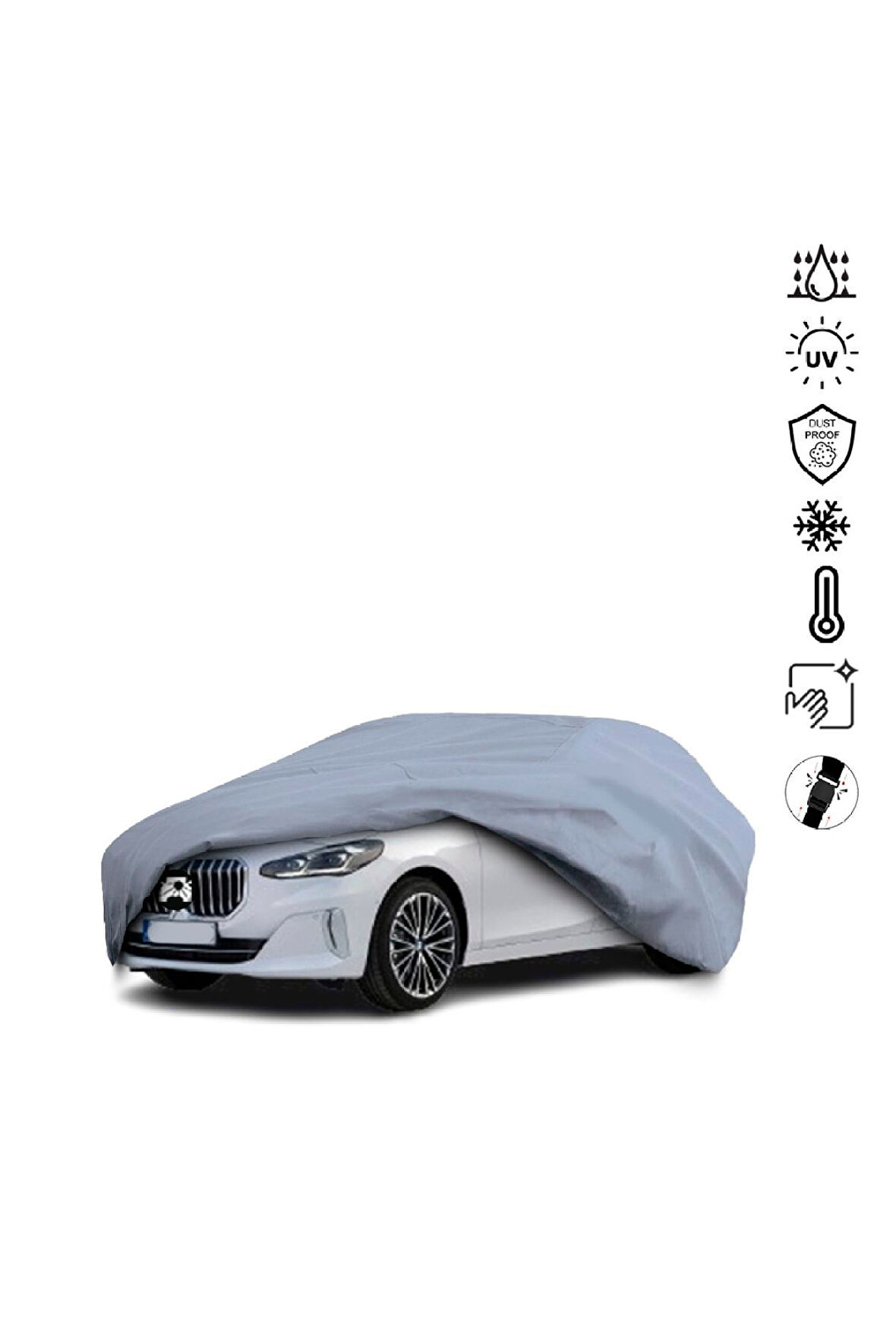 Bmw 2 Serisi U06 Mpv Active Tourer (2021-) Miflonlu Su Geçirmez Oto Branda Uv Koruyuculu
