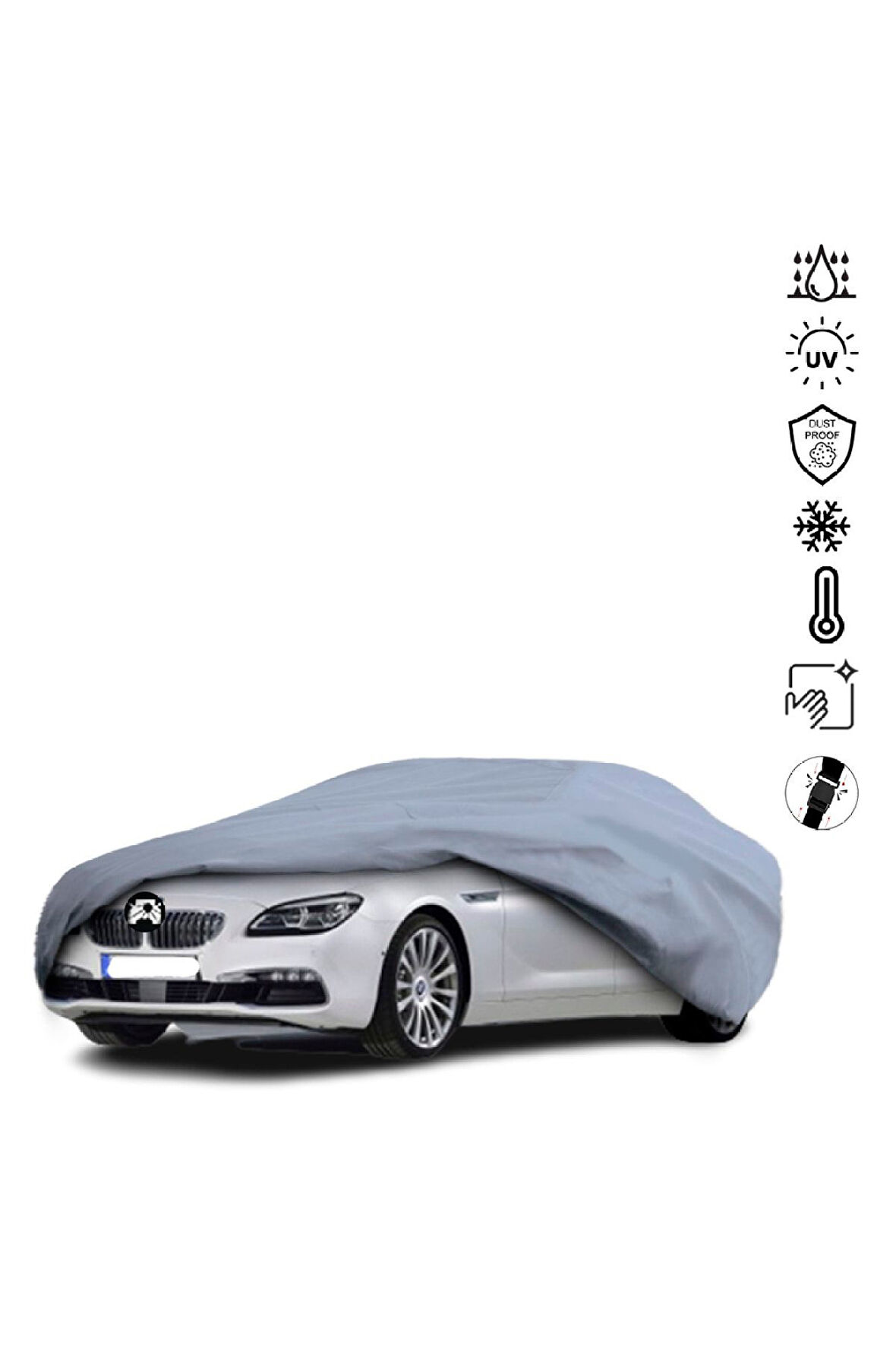 BMW 6 SERİSİ F06 GRAN COUPE (2012-2018) Araba Brandası Miflonlu Su Geçirmez 4 Mevsim Araba Brandası