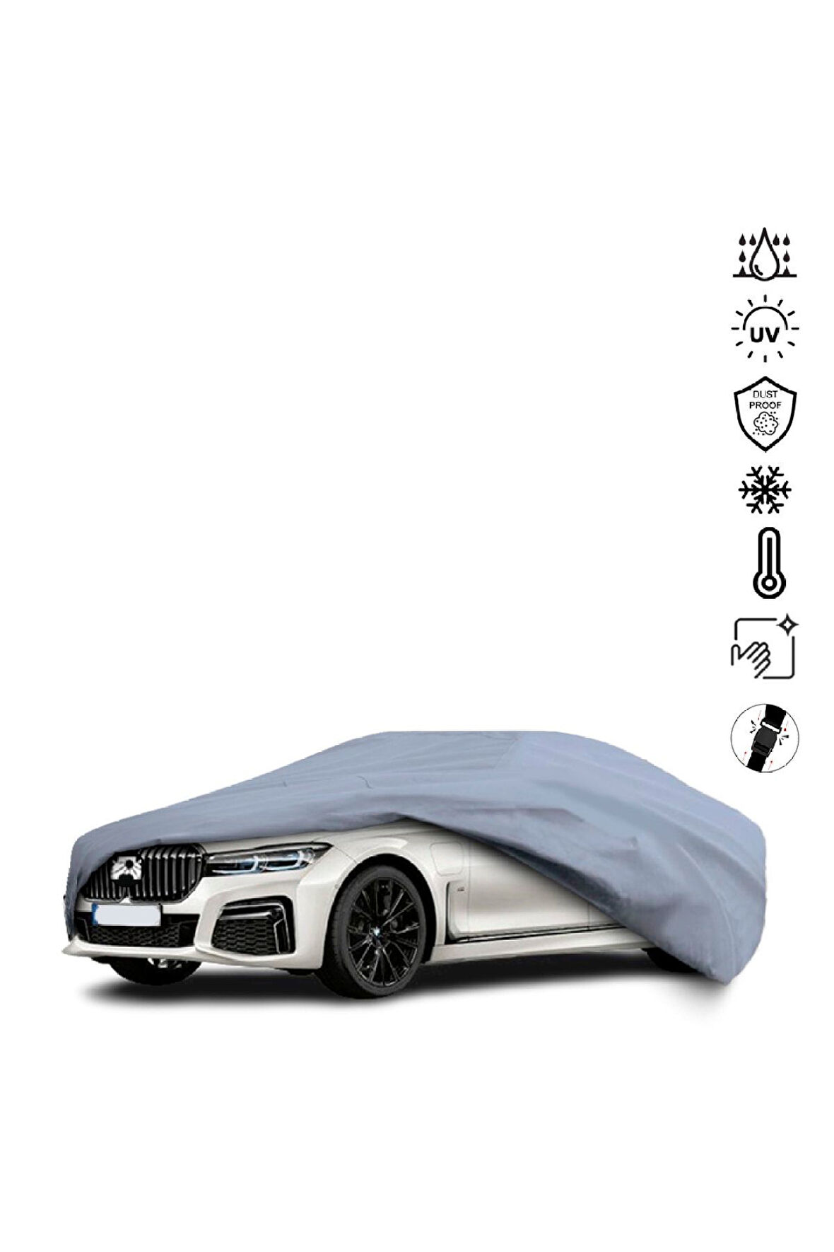 Bmw 7 Serisi G11 Sedan (2015-2022) Miflonlu Su Geçirmez Oto Branda Uv Koruyuculu