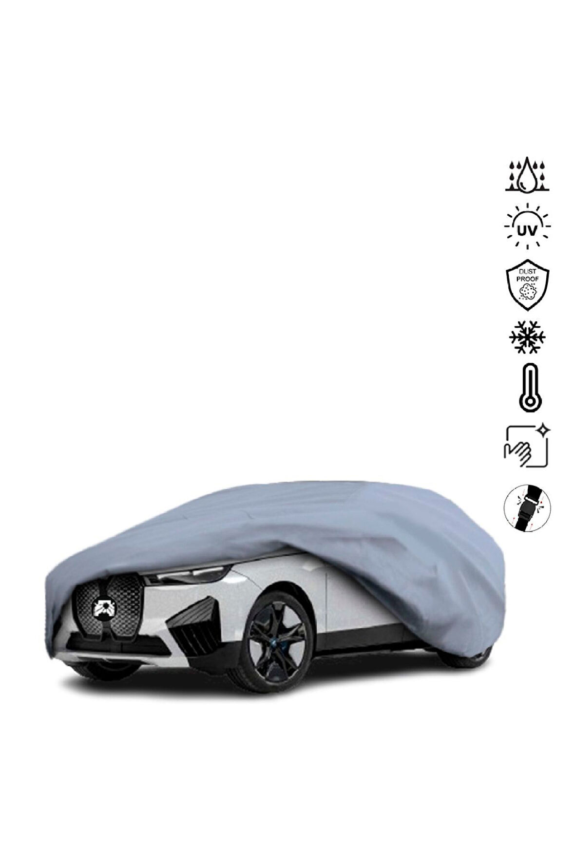 Bmw Ix Suv (2021-) Miflonlu Su Geçirmez Oto Branda Uv Koruyuculu