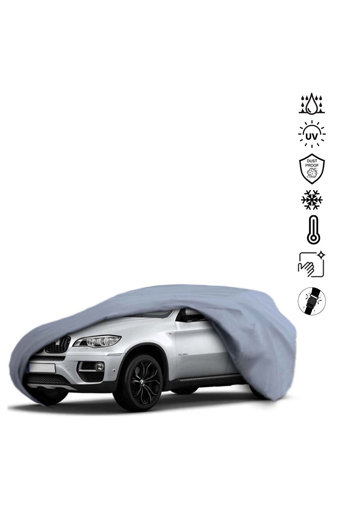 Bmw X6 E71 (2008-2014) Araba Brandası Miflonlu Su Geçirmez Araba Brandası Uv Koruyuculu