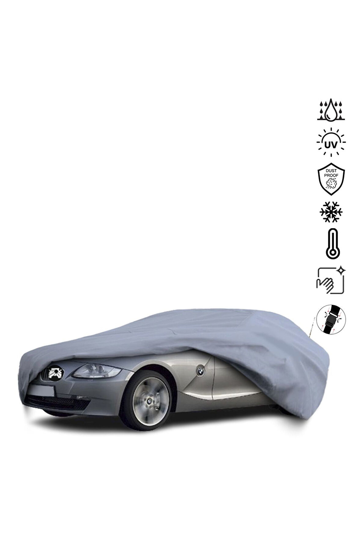 Bmw Z4 Coupe E86 (2006-2008) Araba Brandası Miflonlu Su Geçirmez Araba Brandası Uv Koruyuculu