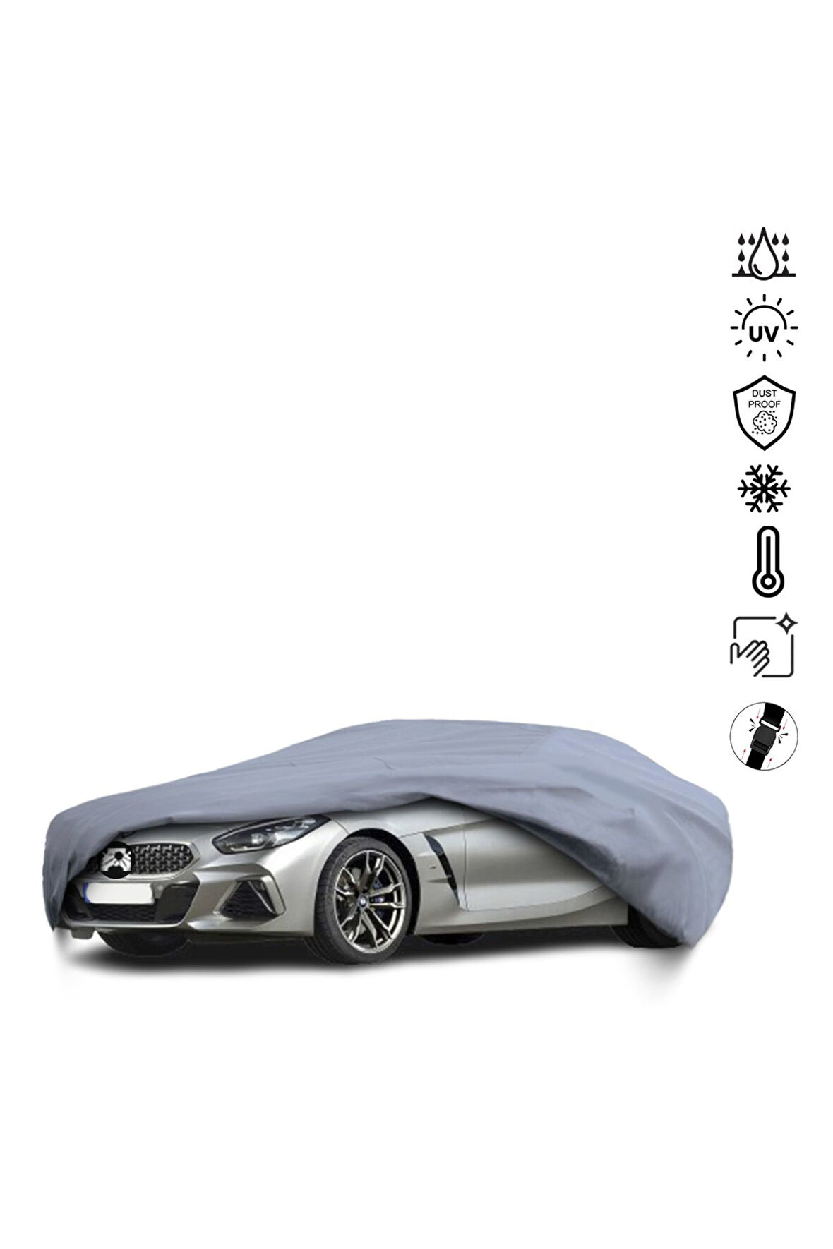 Bmw Z4 Coupe G29 (2018-) Araba Brandası Miflonlu Su Geçirmez Araba Brandası Uv Koruyuculu