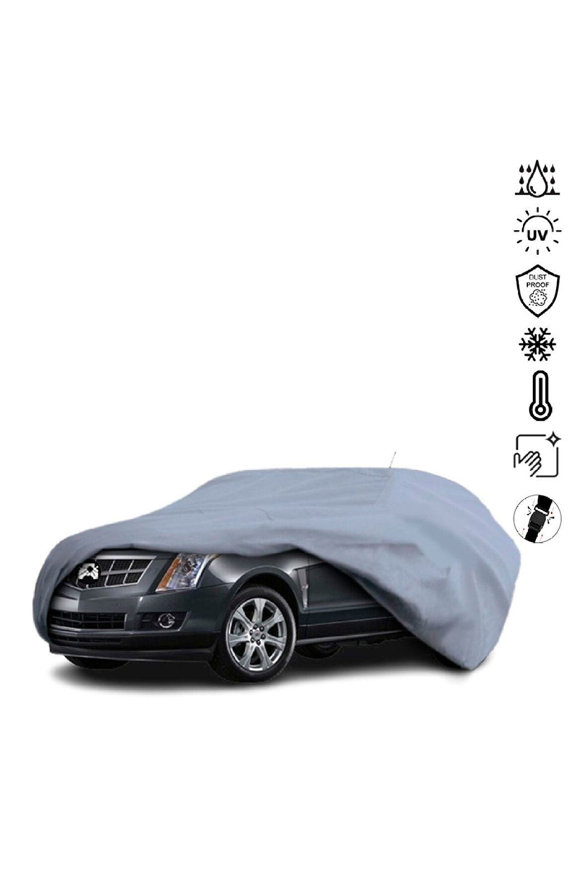 Cadıllac Srx 2 (2009-2016) Araba Brandası Miflonlu Su Geçirmez Araba Brandası Uv Koruyuculu