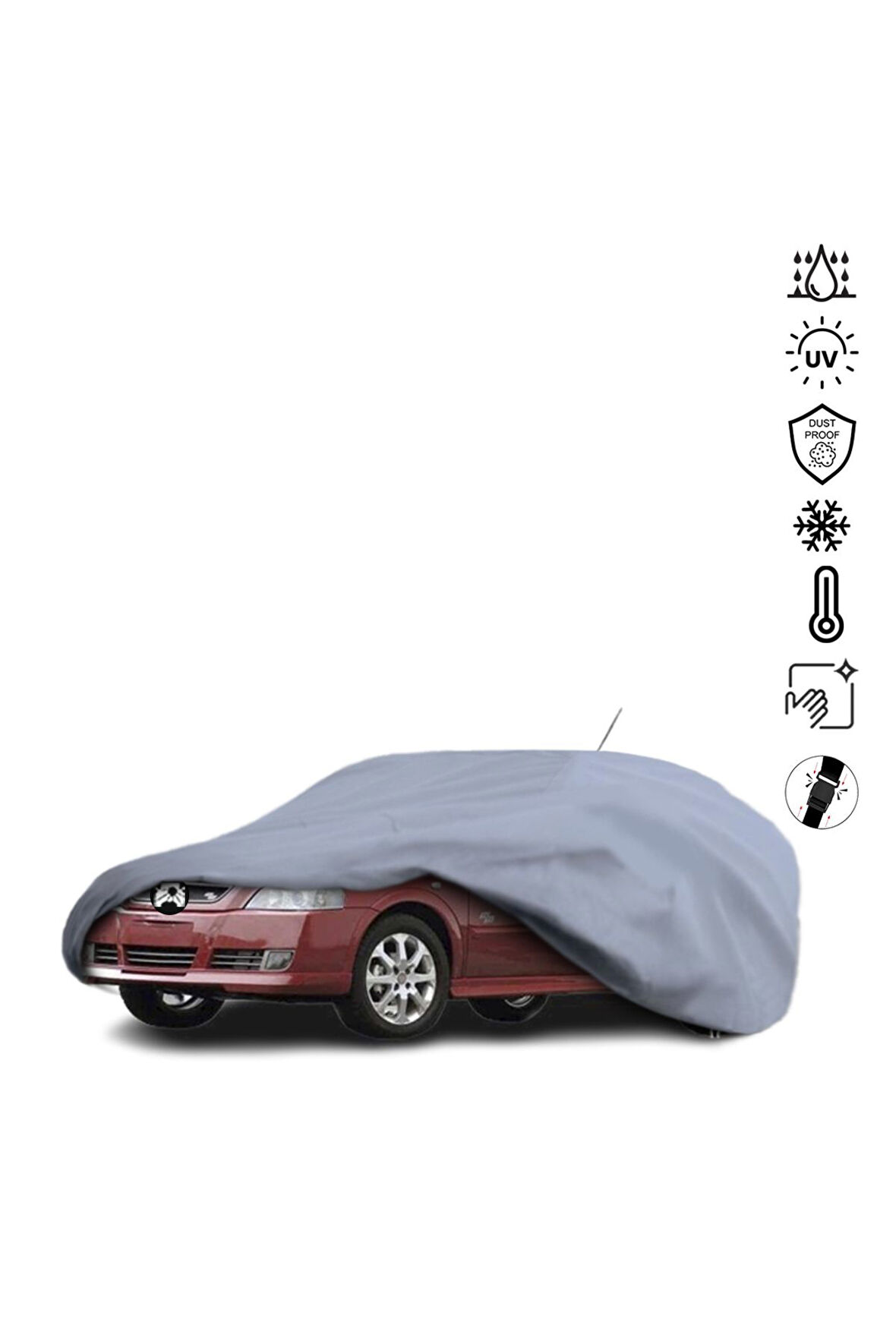 Chevrolet Astra Sedan (1999-2011) Araba Brandası Miflonlu Su Geçirmez Dış Ortam Araba Brandası