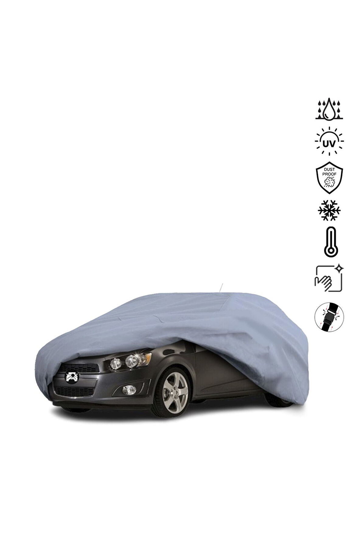 Chevrolet Aveo Hb (2003-2011) Araba Brandası Miflonlu Su Geçirmez Araba Brandası Uv Koruyuculu