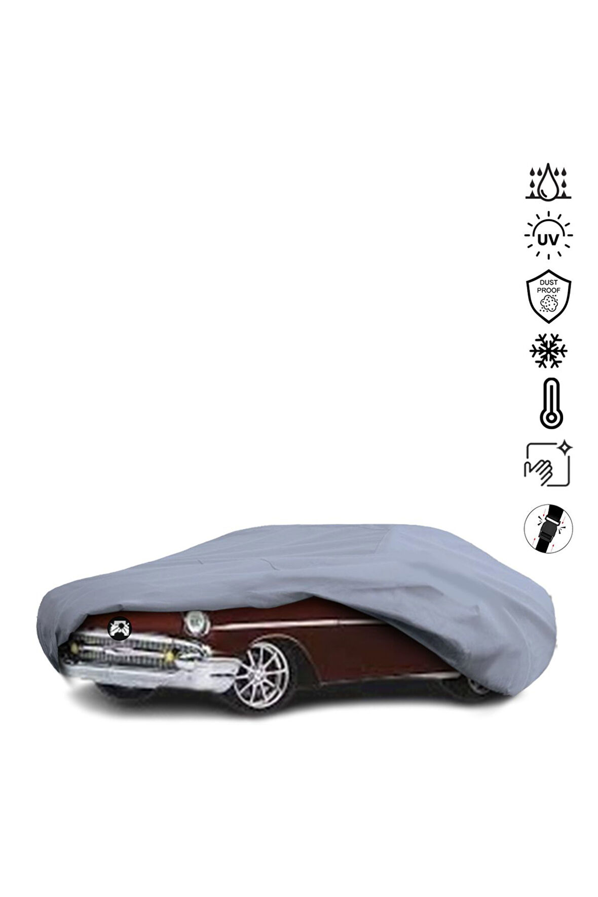 Chevrolet Bel Air (1953-1957) Araba Brandası Miflonlu Su Geçirmez Araba Brandası Uv Koruyuculu