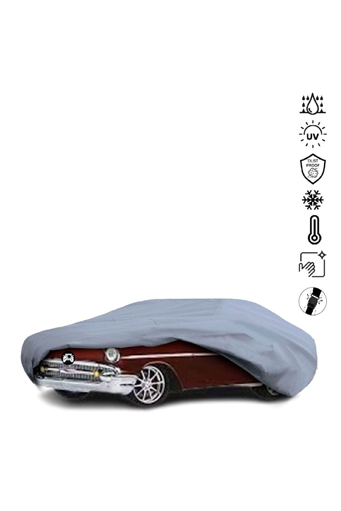 Chevrolet Bel Air (1953-1957) Miflonlu Su Geçirmez Oto Branda Uv Koruyuculu